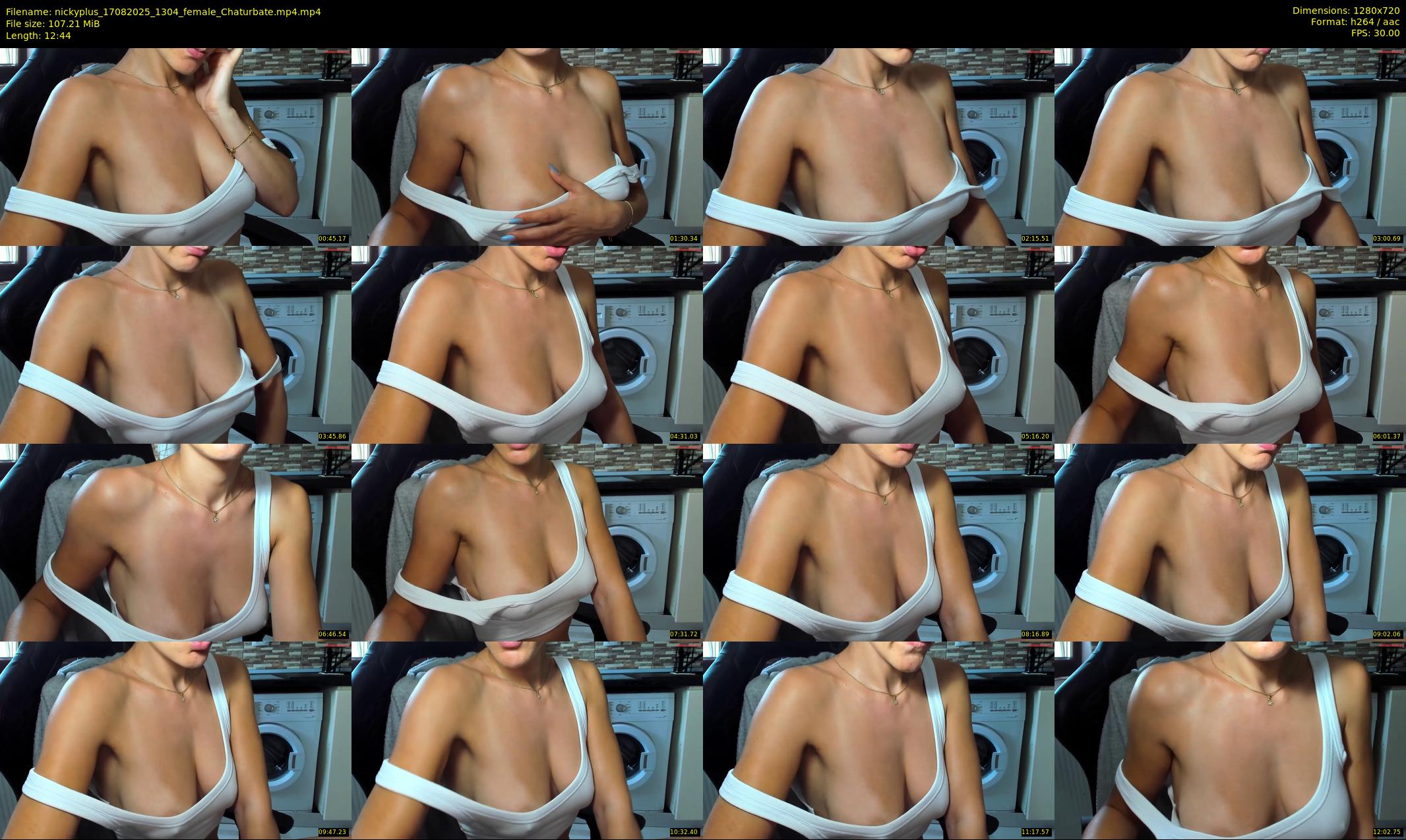 nickyplus — 13 minute Chaturbate couple cam show recording, 720p, Aug 17, 2025