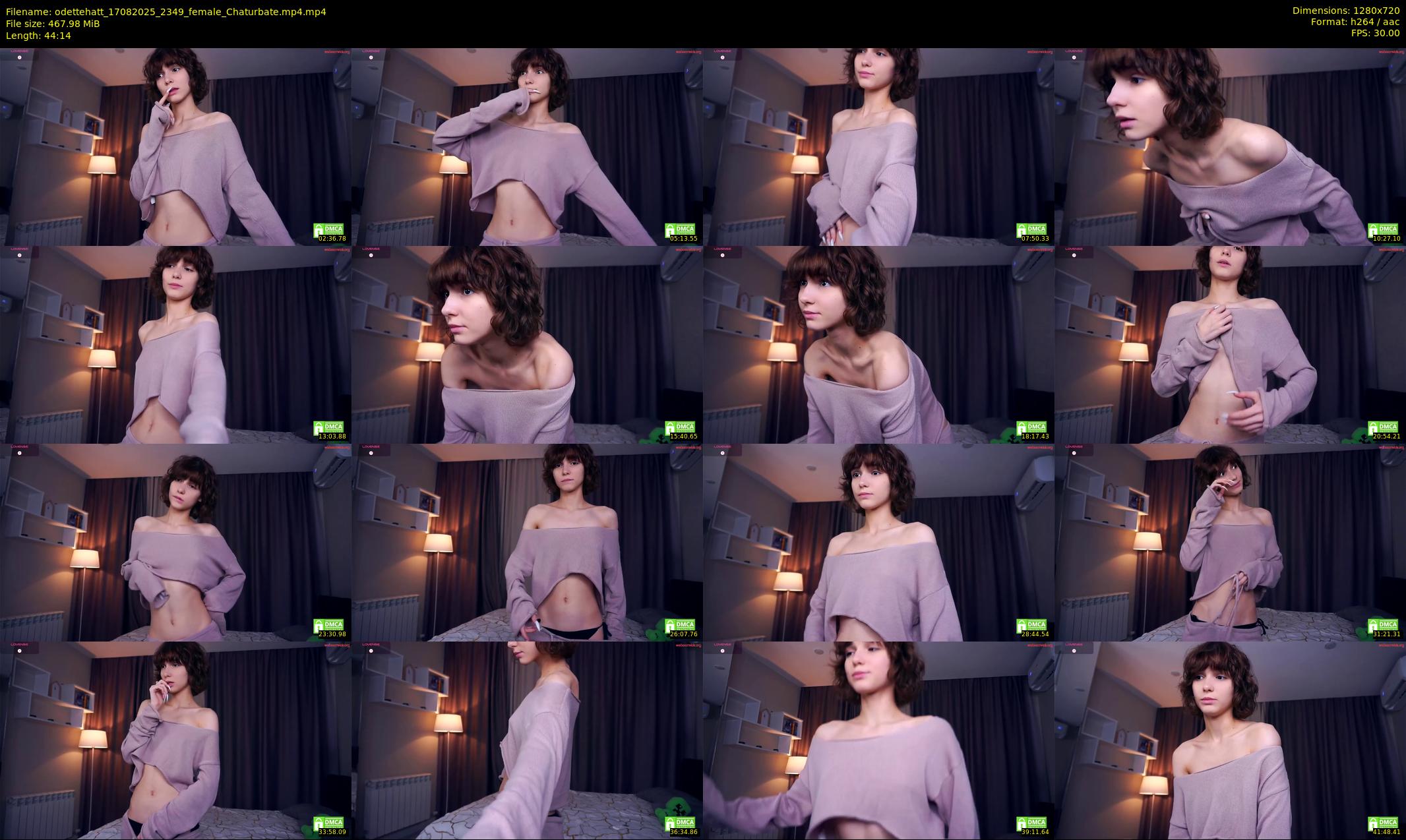 odettehatt — 45 minute Chaturbate female cam show recording, 720p, Aug 17, 2025