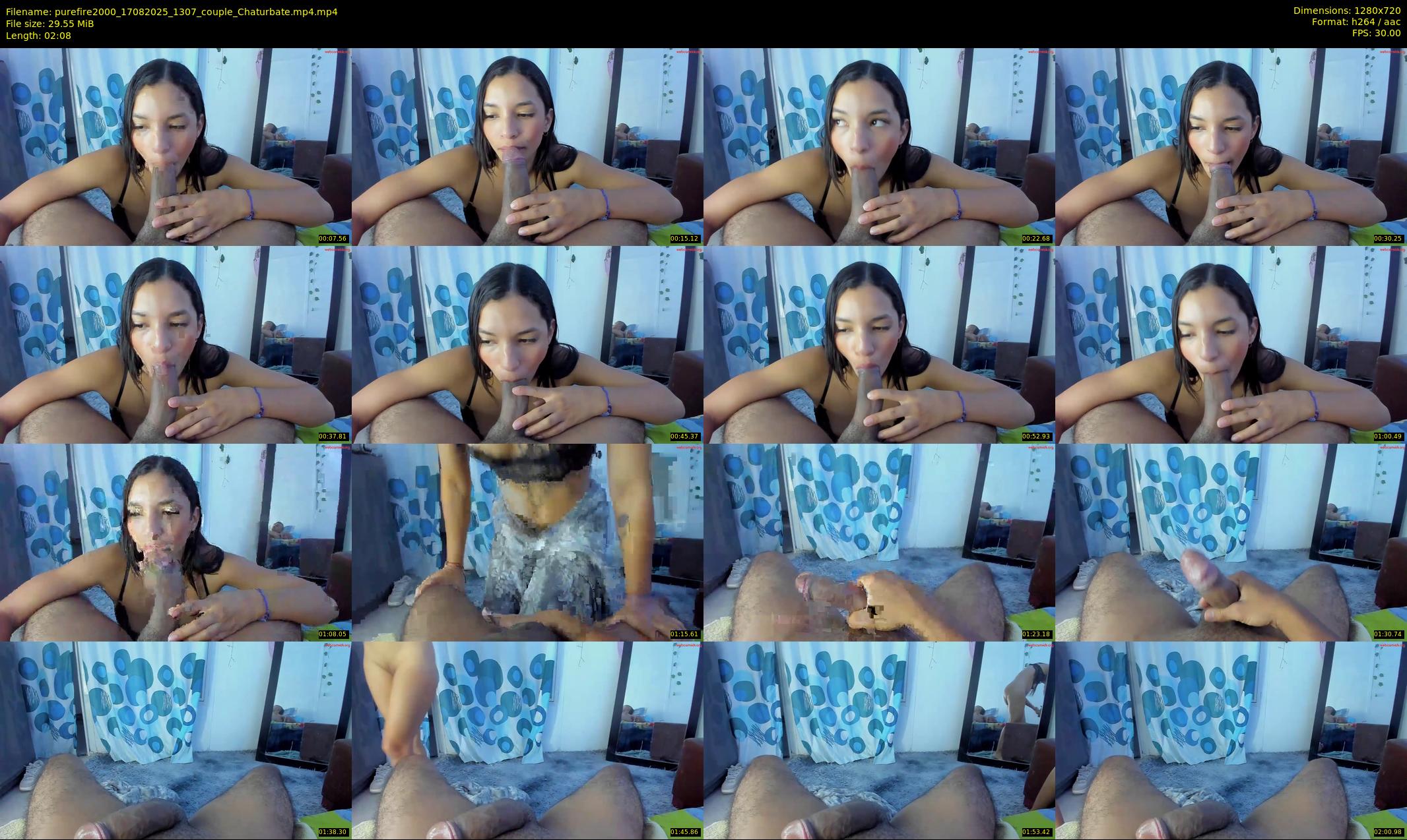 purefire2000 — 3 minute Chaturbate couple cam show recording, 720p, Aug 17, 2025