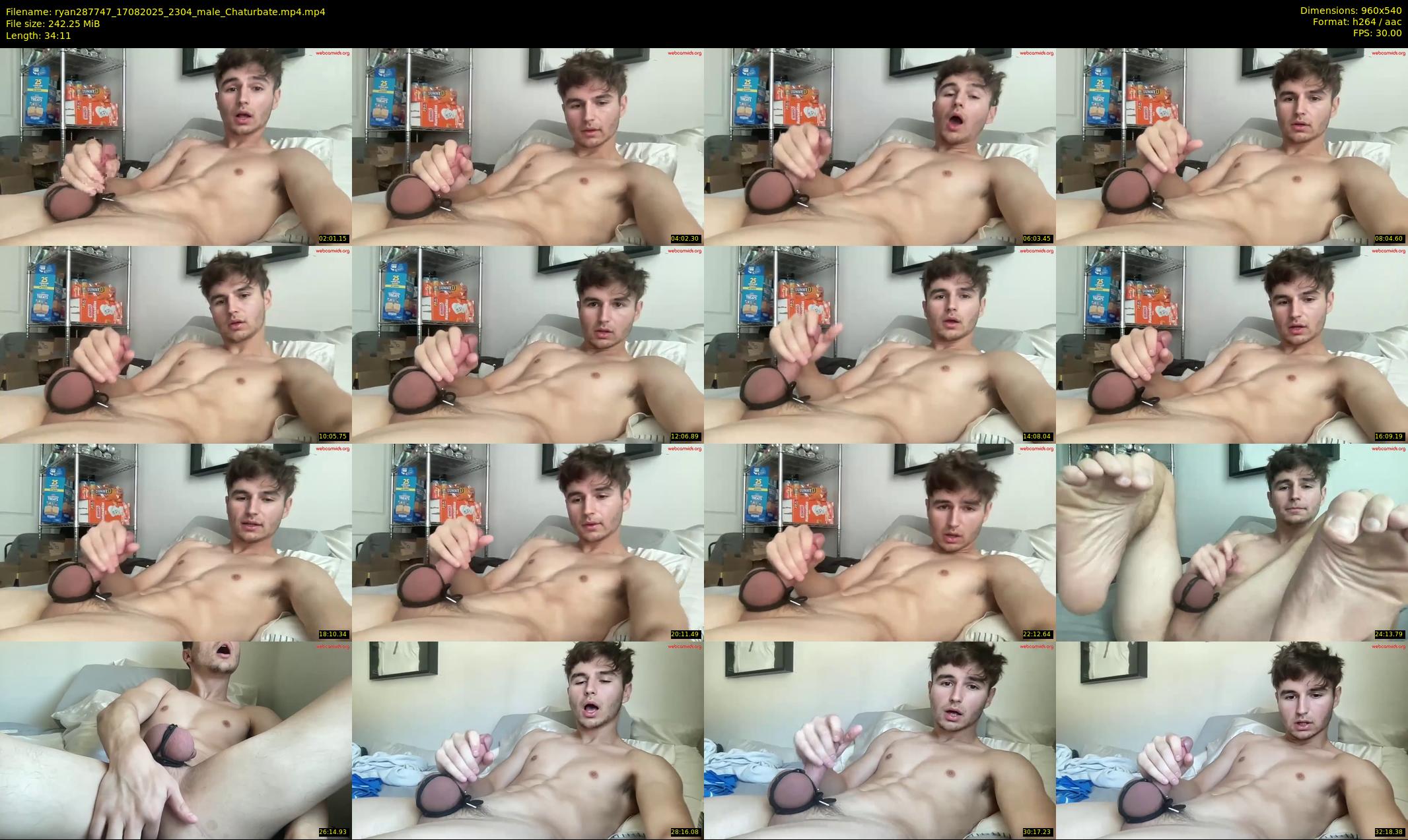 ryan287747 — 35 minute Chaturbate male cam show recording, 480p, Aug 17, 2025