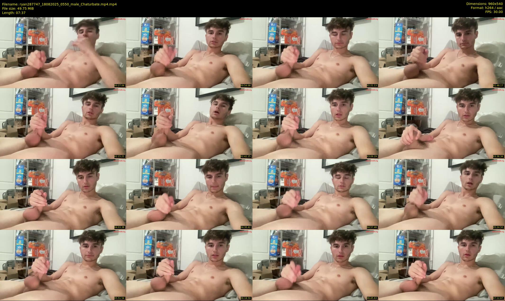 ryan287747 — 8 minute Chaturbate male cam show recording, 480p, Aug 18, 2025