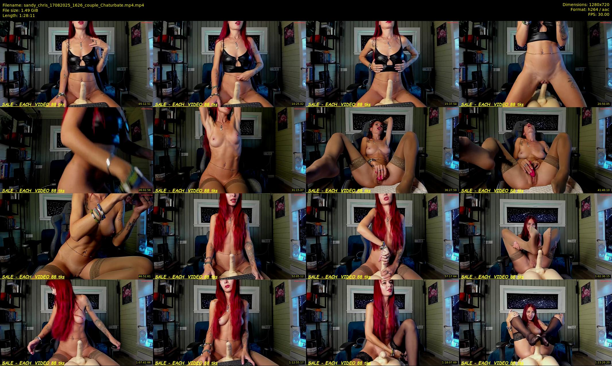 sandy_chris — 89 minute Chaturbate couple cam show recording, 720p, Aug 17, 2025