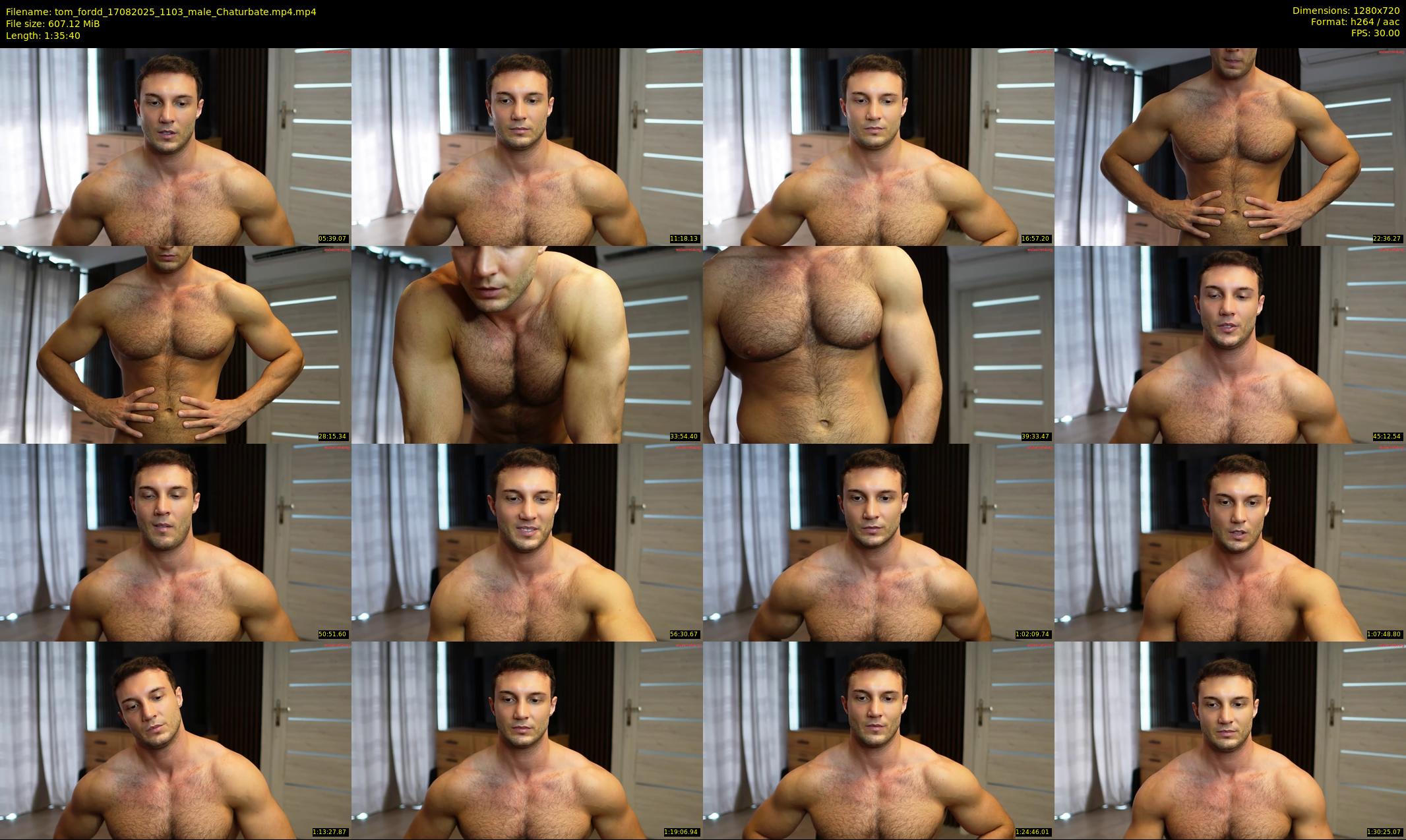 tom_fordd — 96 minute Chaturbate male cam show recording, 720p, Aug 17, 2025