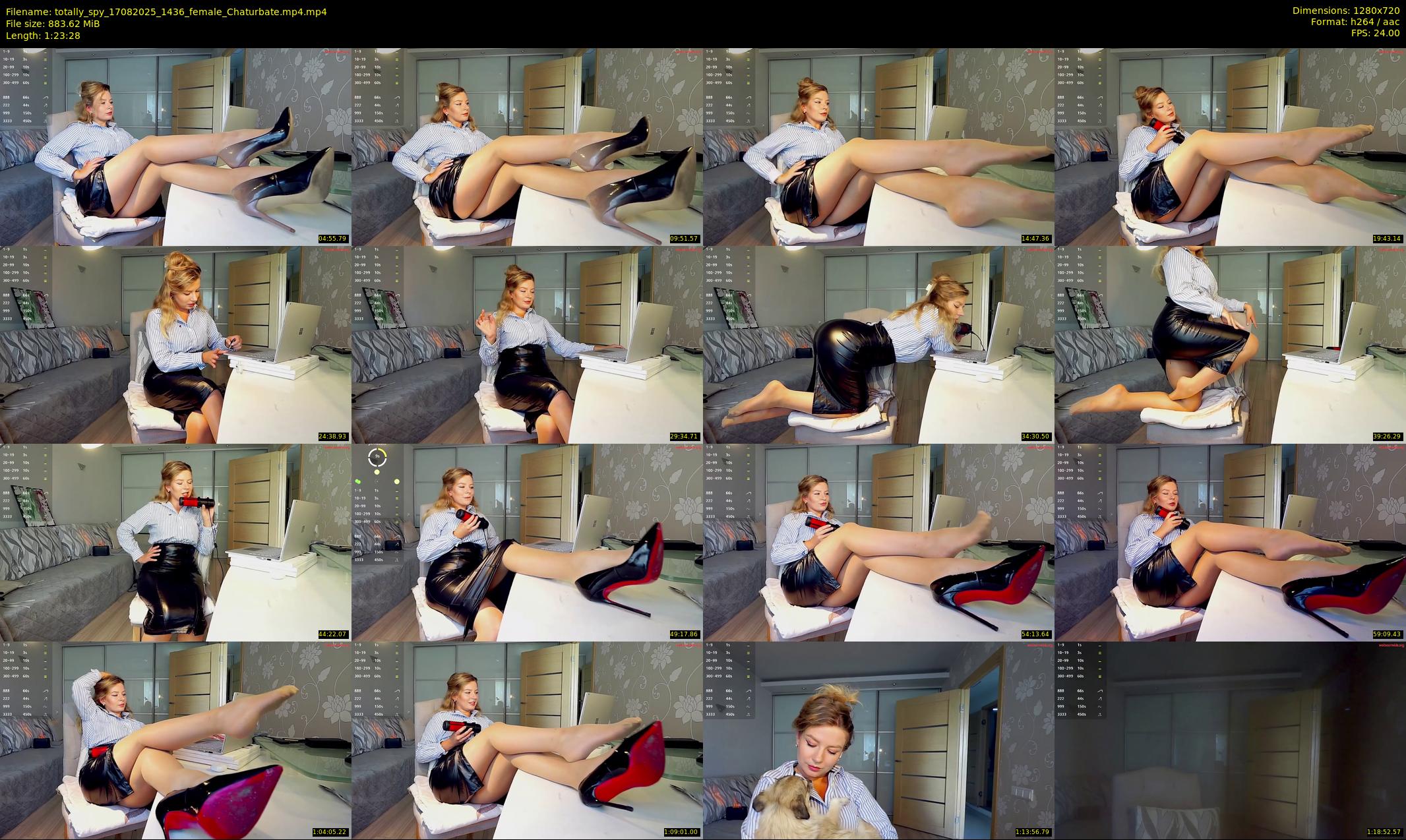 totally_spy — 84 minute Chaturbate female cam show recording, 720p, Aug 17, 2025