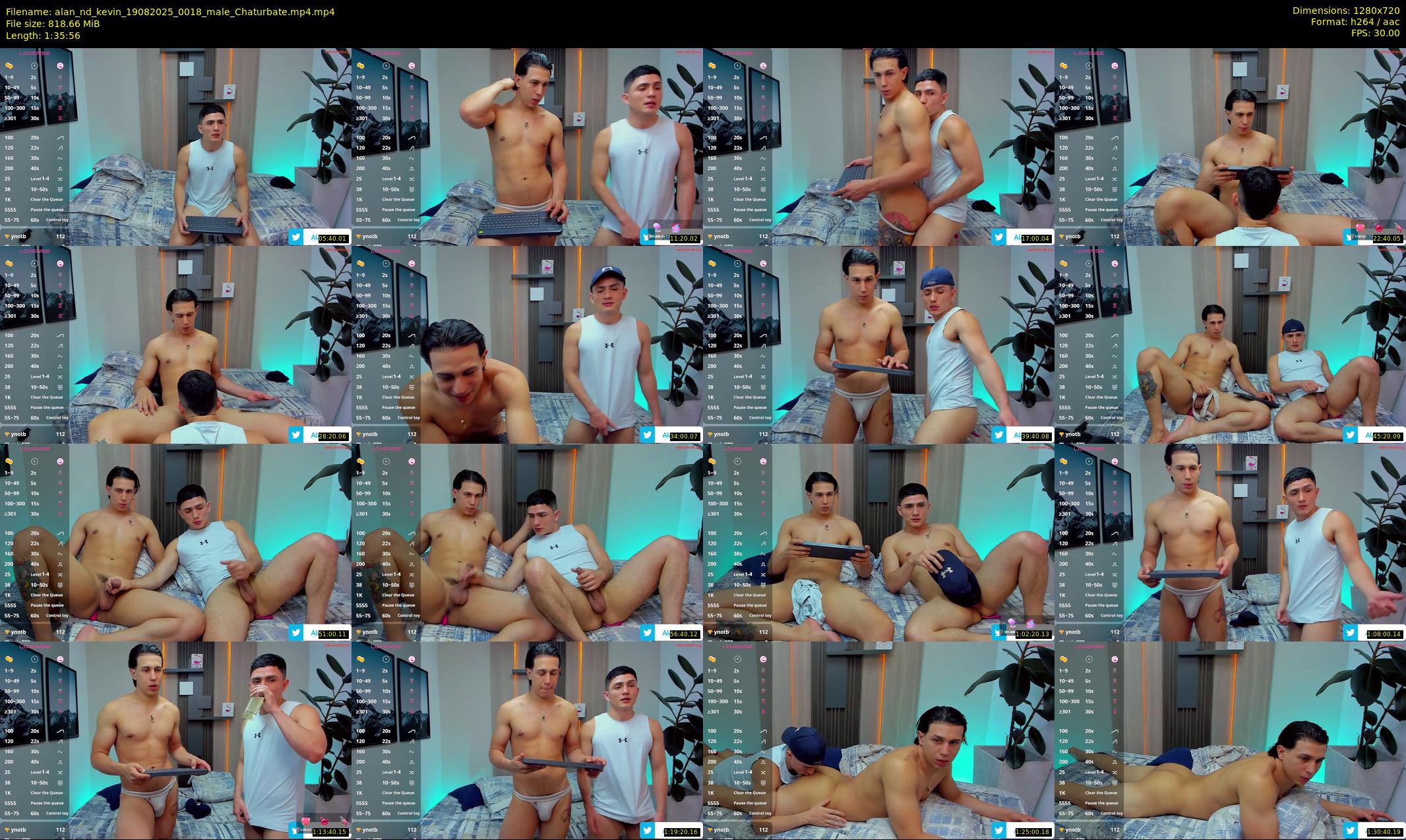 alan_nd_kevin — 96 minute Chaturbate male cam show recording, 720p, Aug 19, 2025