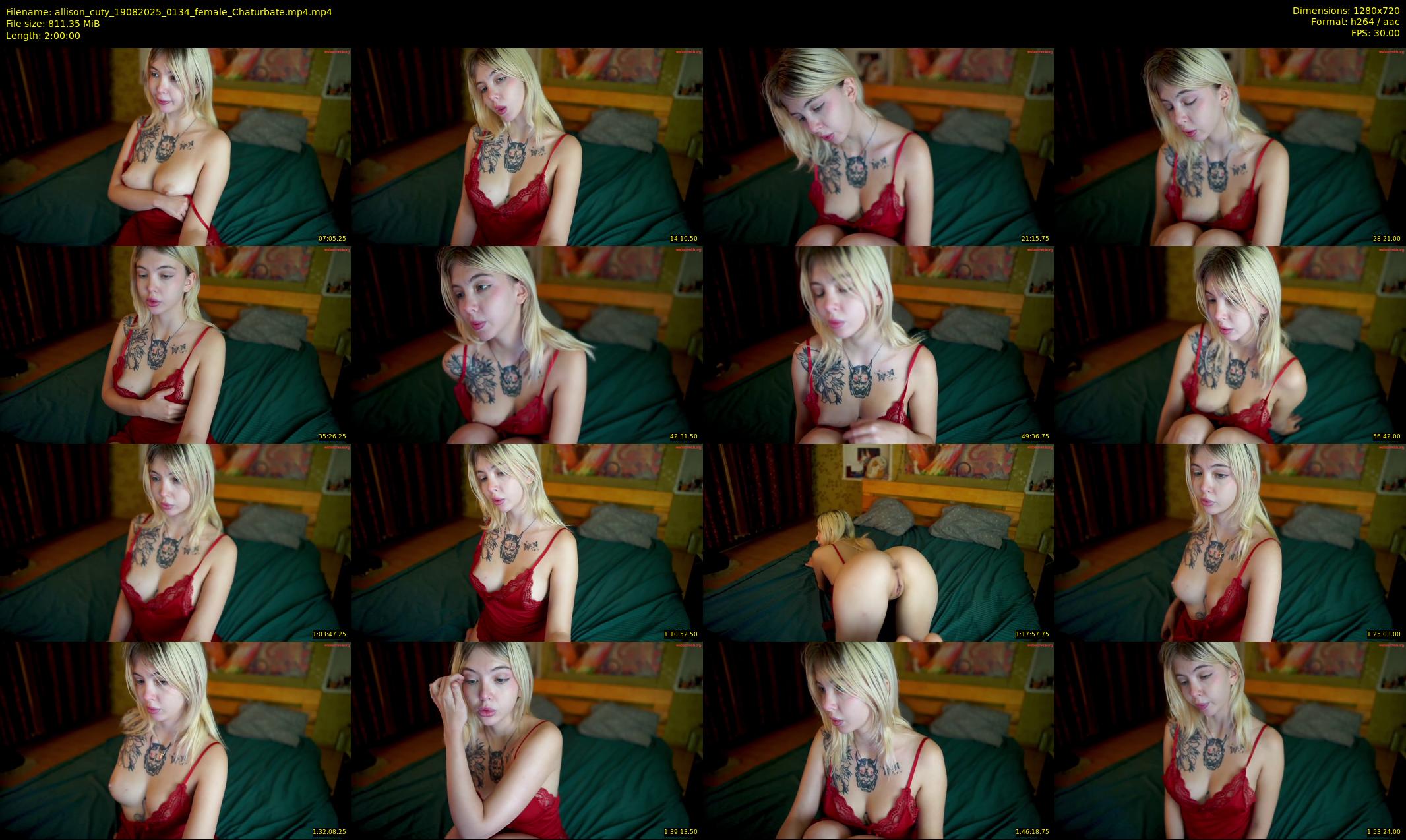 allison_cuty — 120 minute Chaturbate female cam show recording, 720p, Aug 19, 2025