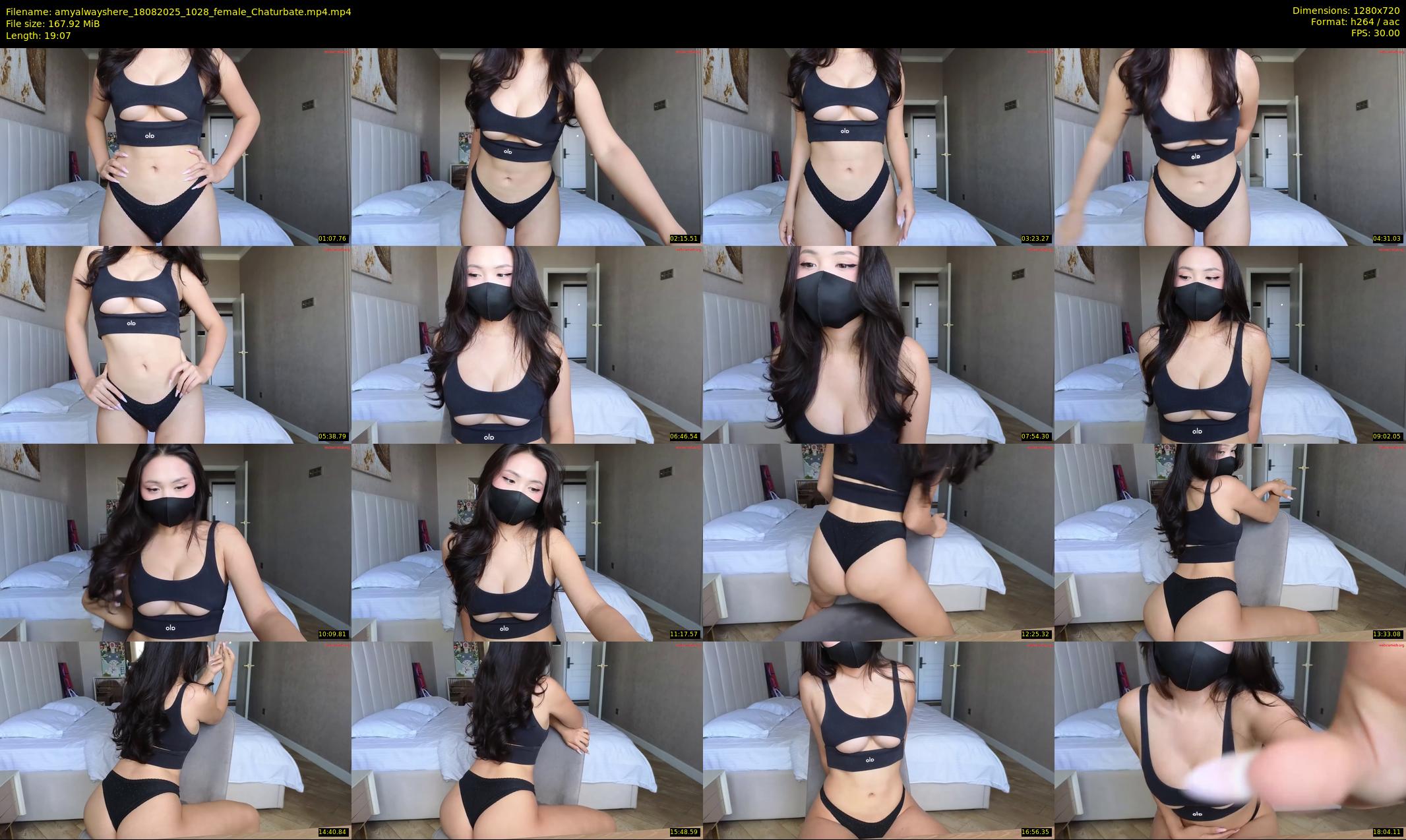 amyalwayshere — 20 minute Chaturbate female cam show recording, 720p, Aug 18, 2025