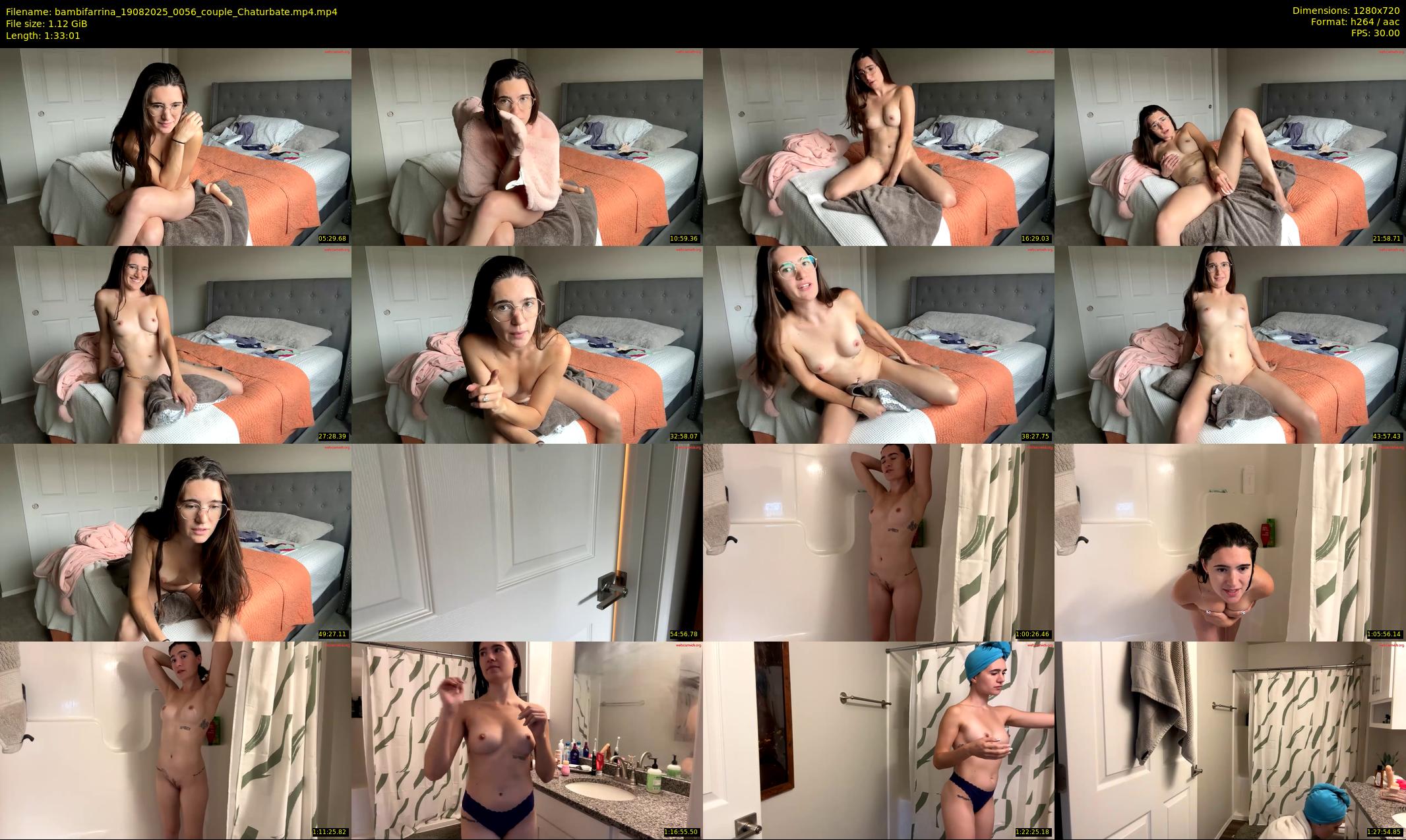 bambifarrina — 94 minute Chaturbate couple cam show recording, 720p, Aug 19, 2025