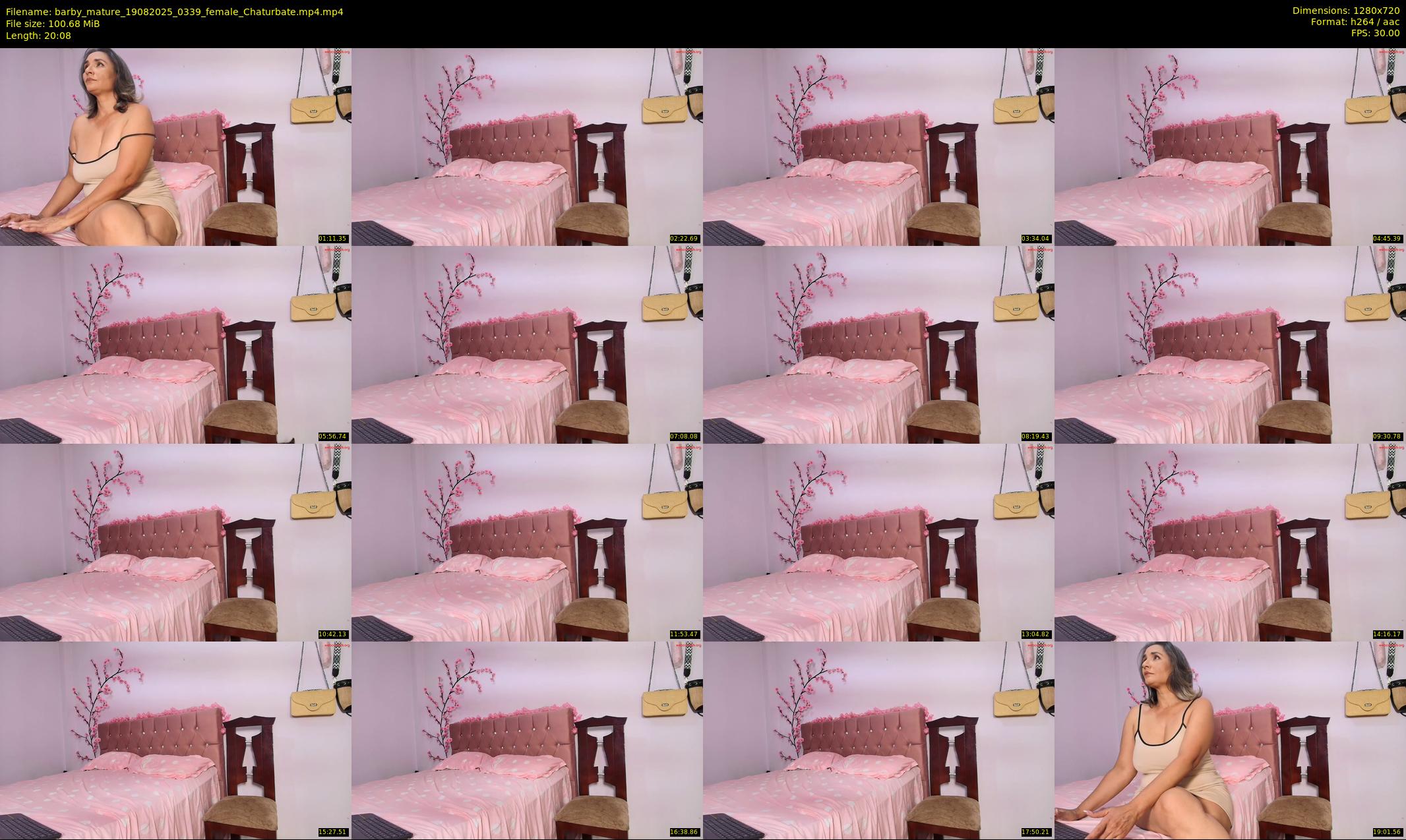 barby_mature — 21 minute Chaturbate female cam show recording, 720p, Aug 19, 2025