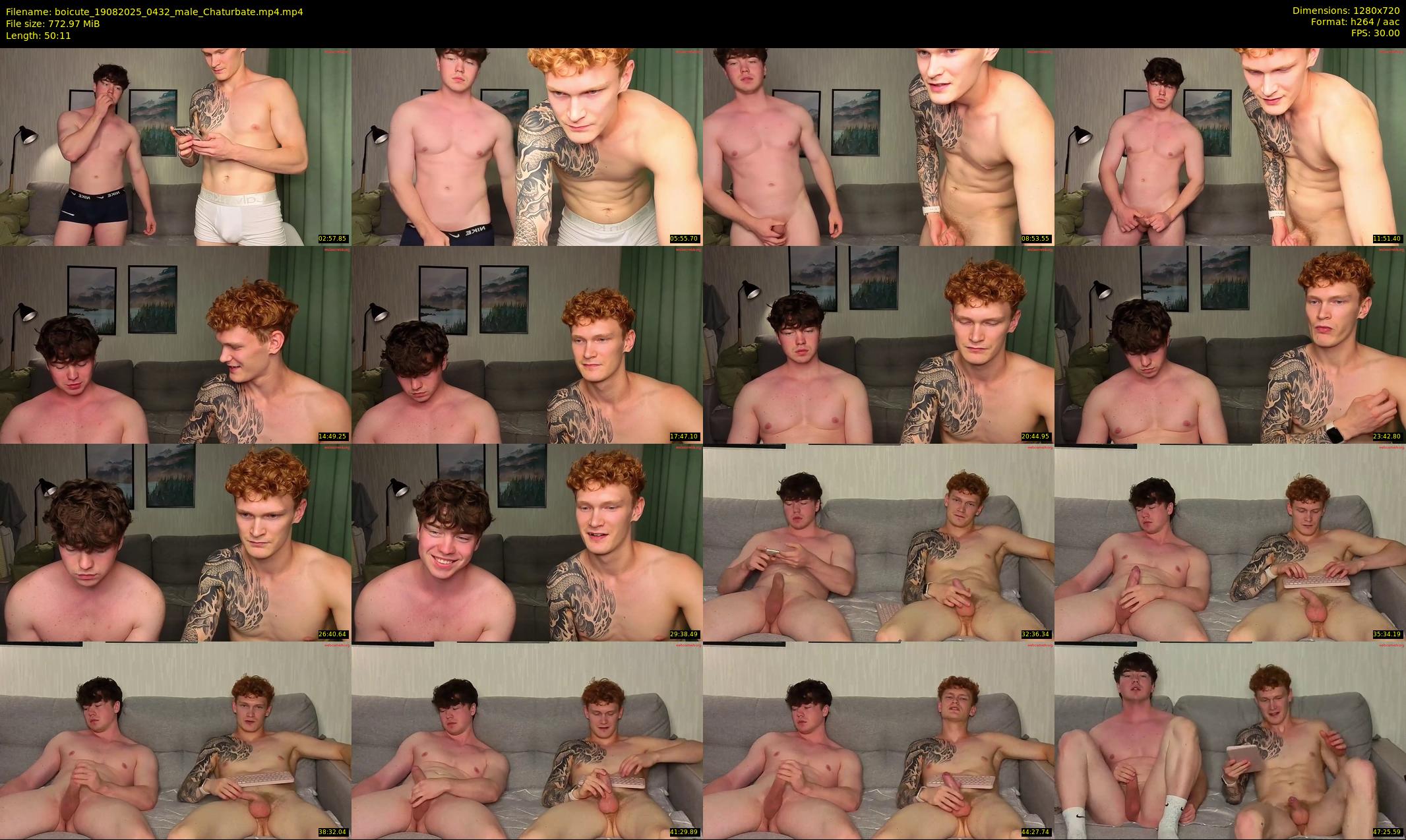 boicute — 51 minute Chaturbate male cam show recording, 720p, Aug 19, 2025