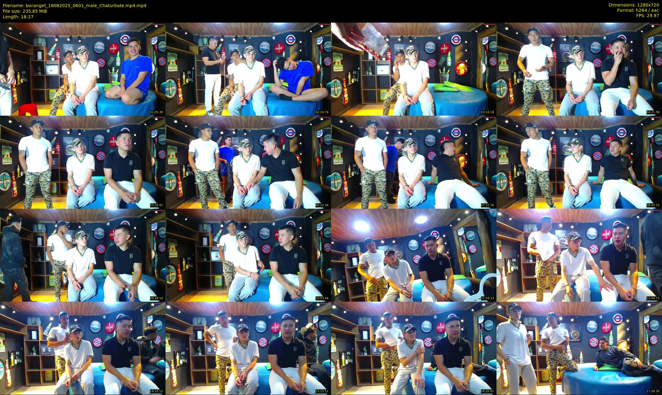 boranget — 19 minute Chaturbate male cam show recording, 720p, Aug 18, 2025