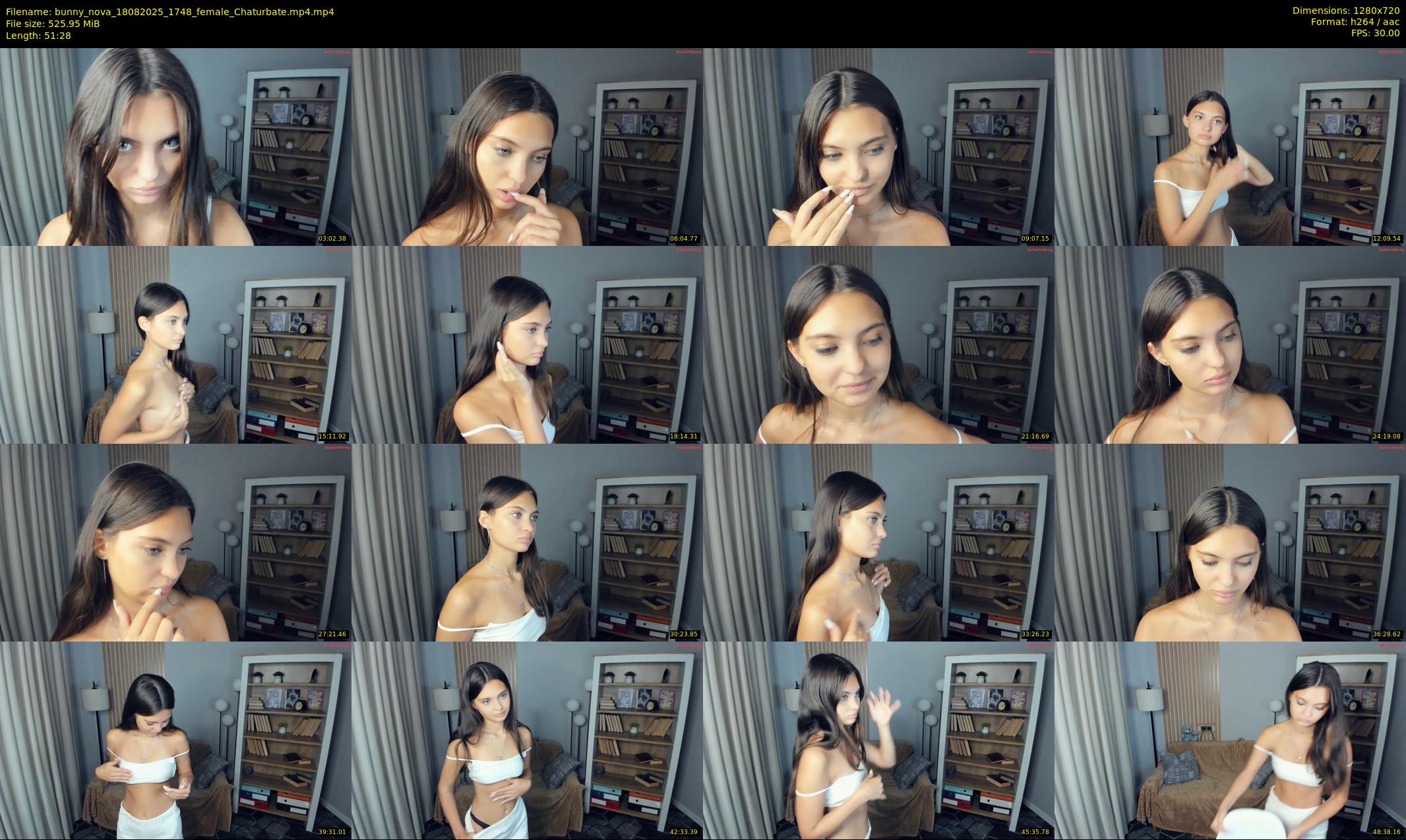 bunny_nova — 52 minute Chaturbate female cam show recording, 720p, Aug 18, 2025