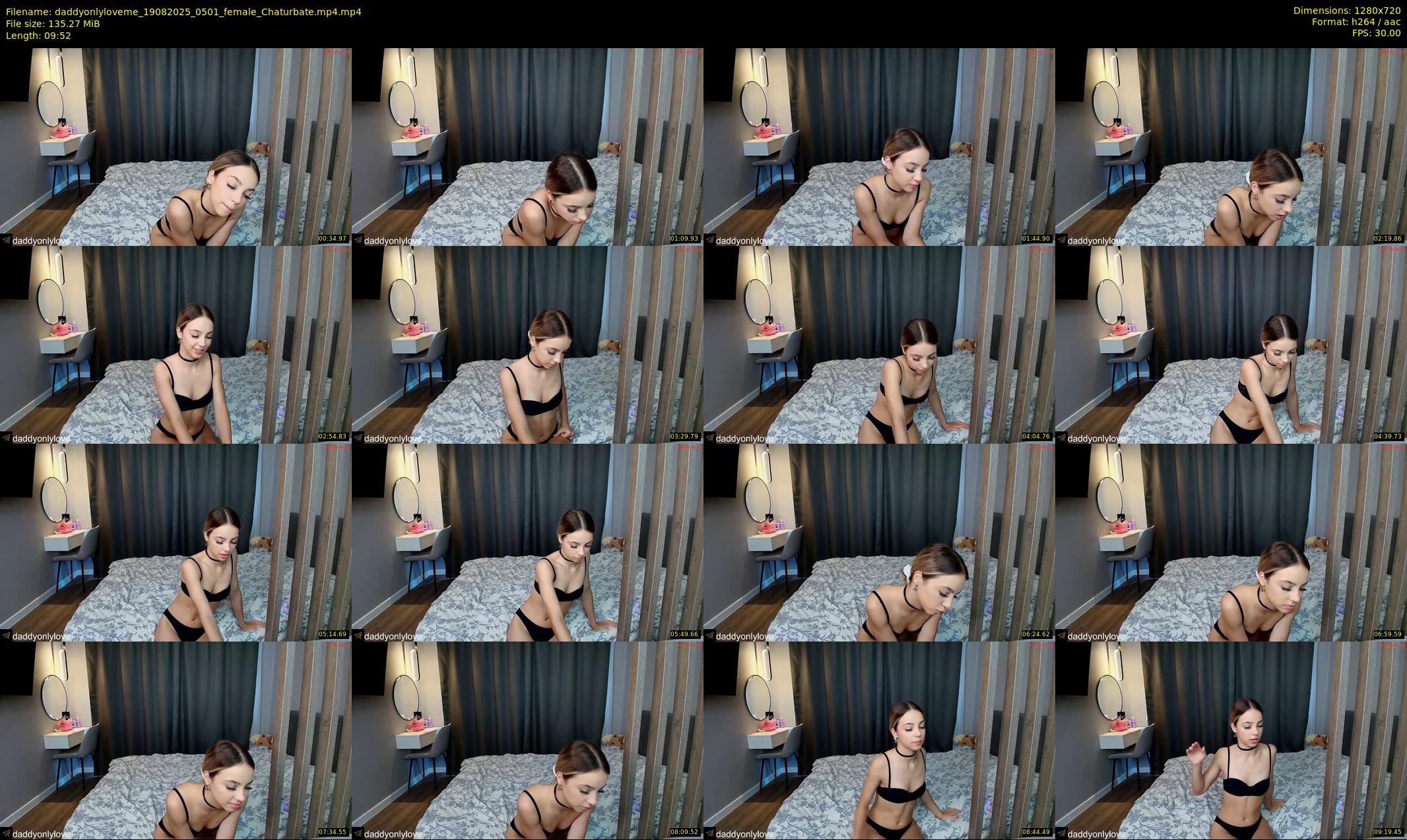 daddyonlyloveme — 10 minute Chaturbate female cam show recording, 720p, Aug 19, 2025