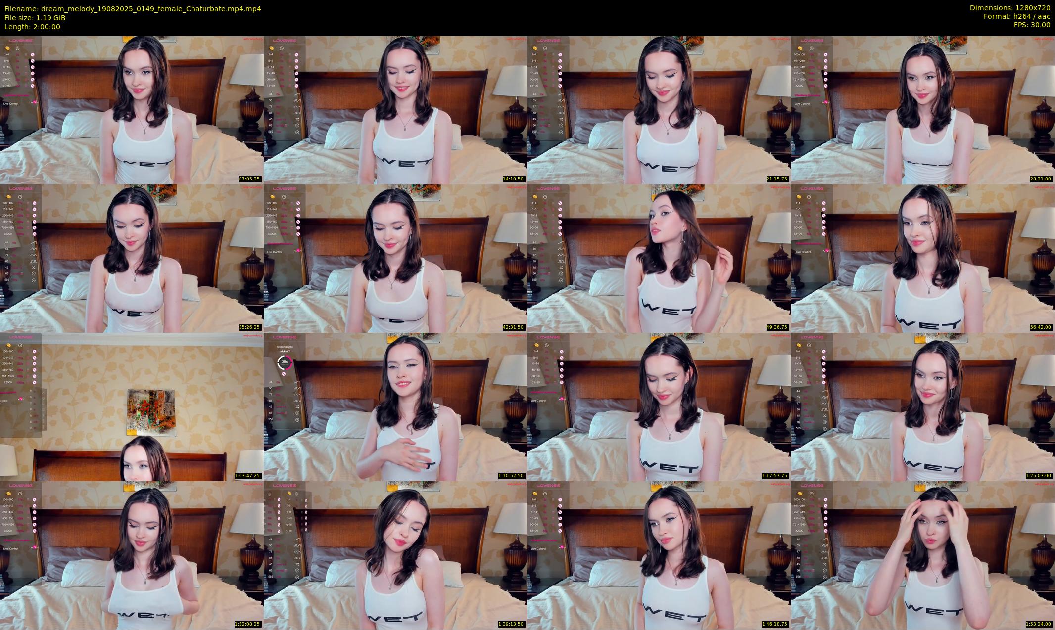 dream_melody — 120 minute Chaturbate female cam show recording, 720p, Aug 19, 2025