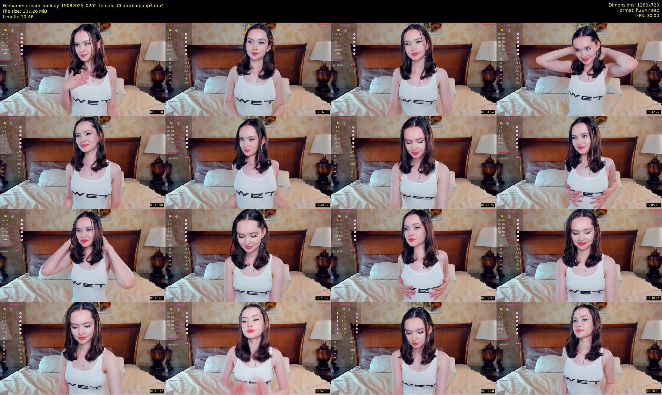 dream_melody — 11 minute Chaturbate female cam show recording, 720p, Aug 19, 2025