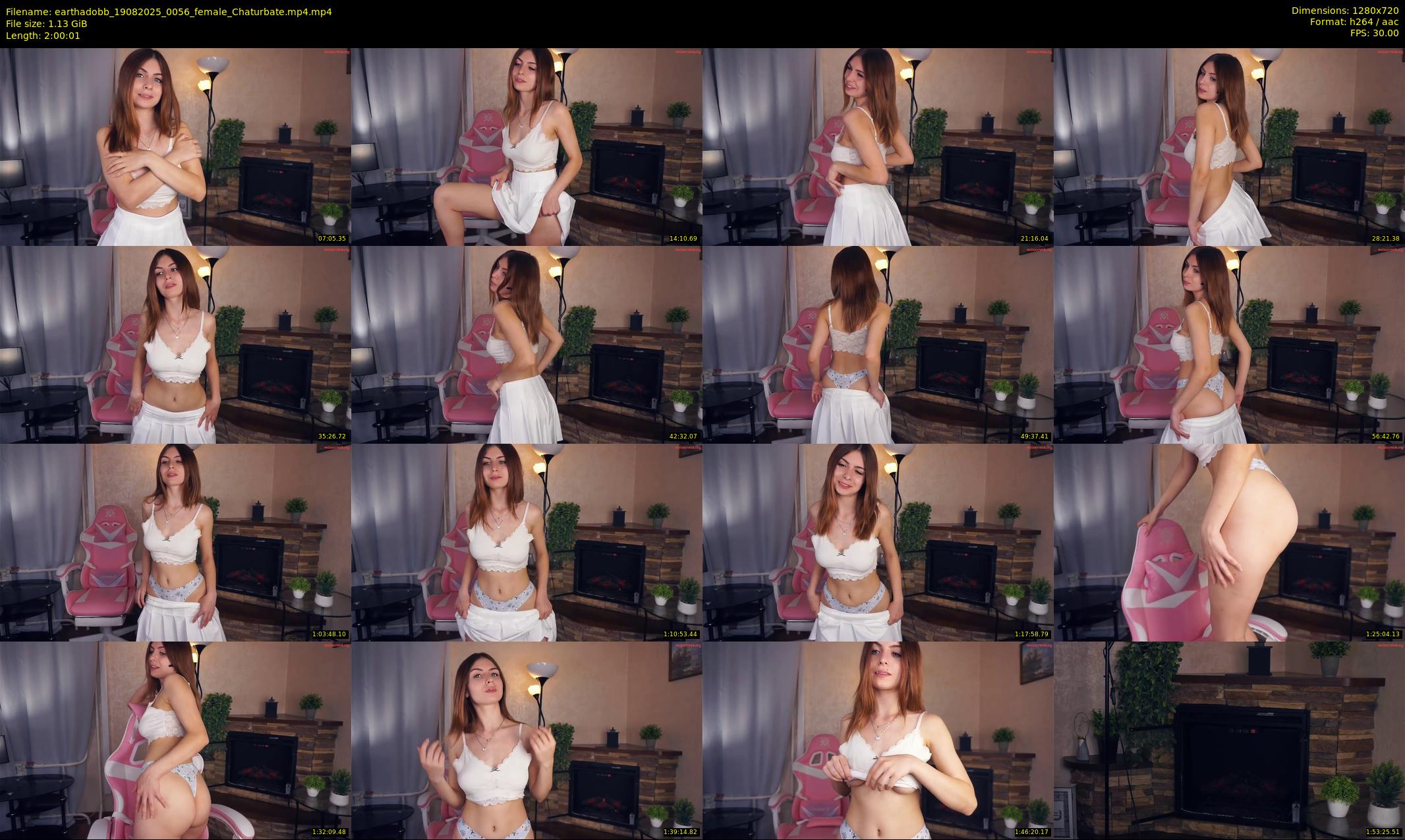 earthadobb — 121 minute Chaturbate female cam show recording, 720p, Aug 19, 2025