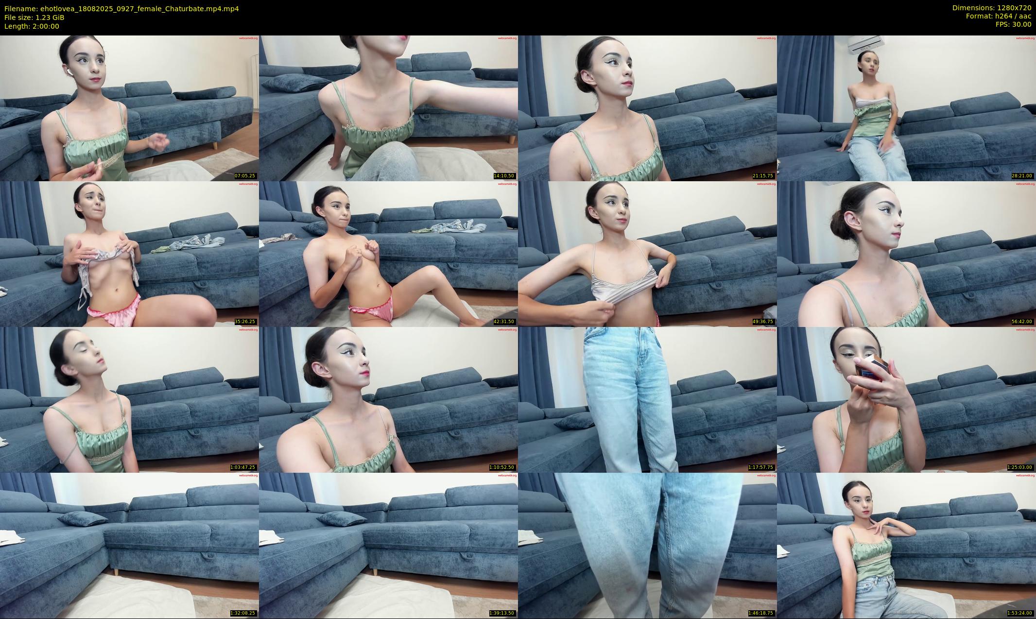 ehotlovea — 120 minute Chaturbate female cam show recording, 720p, Aug 18, 2025
