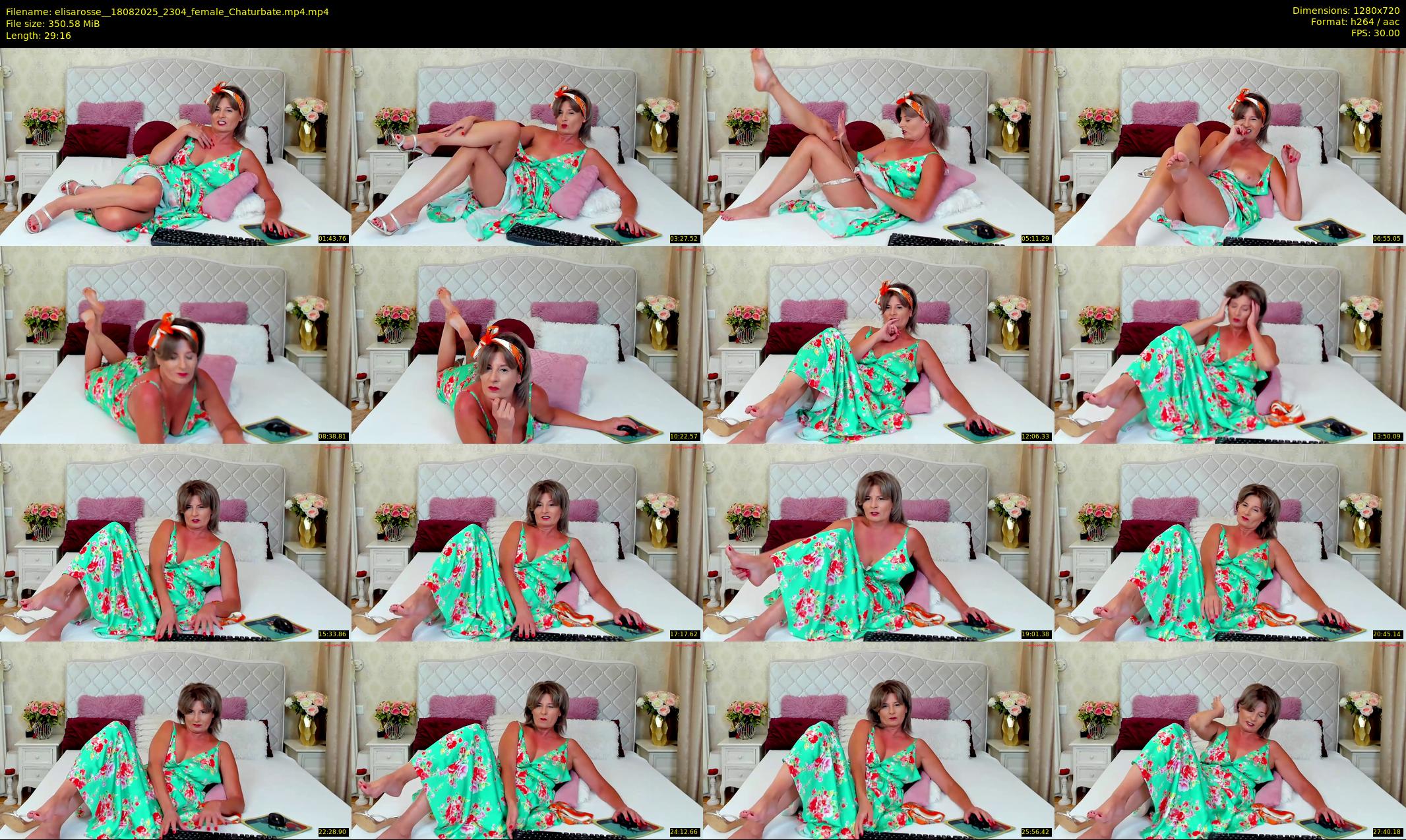 elisarosse_ — 30 minute Chaturbate female cam show recording, 720p, Aug 18, 2025