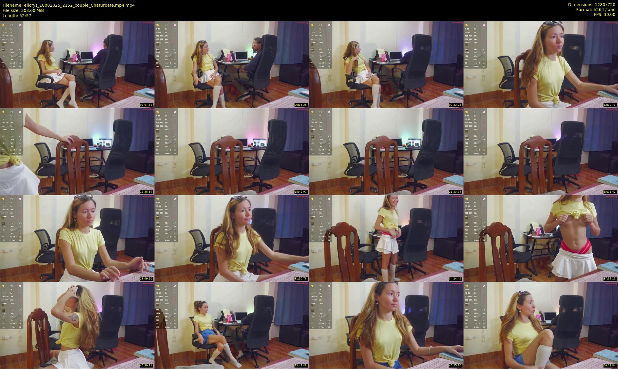 ellcrys — 53 minute Chaturbate couple cam show recording, 720p, Aug 18, 2025