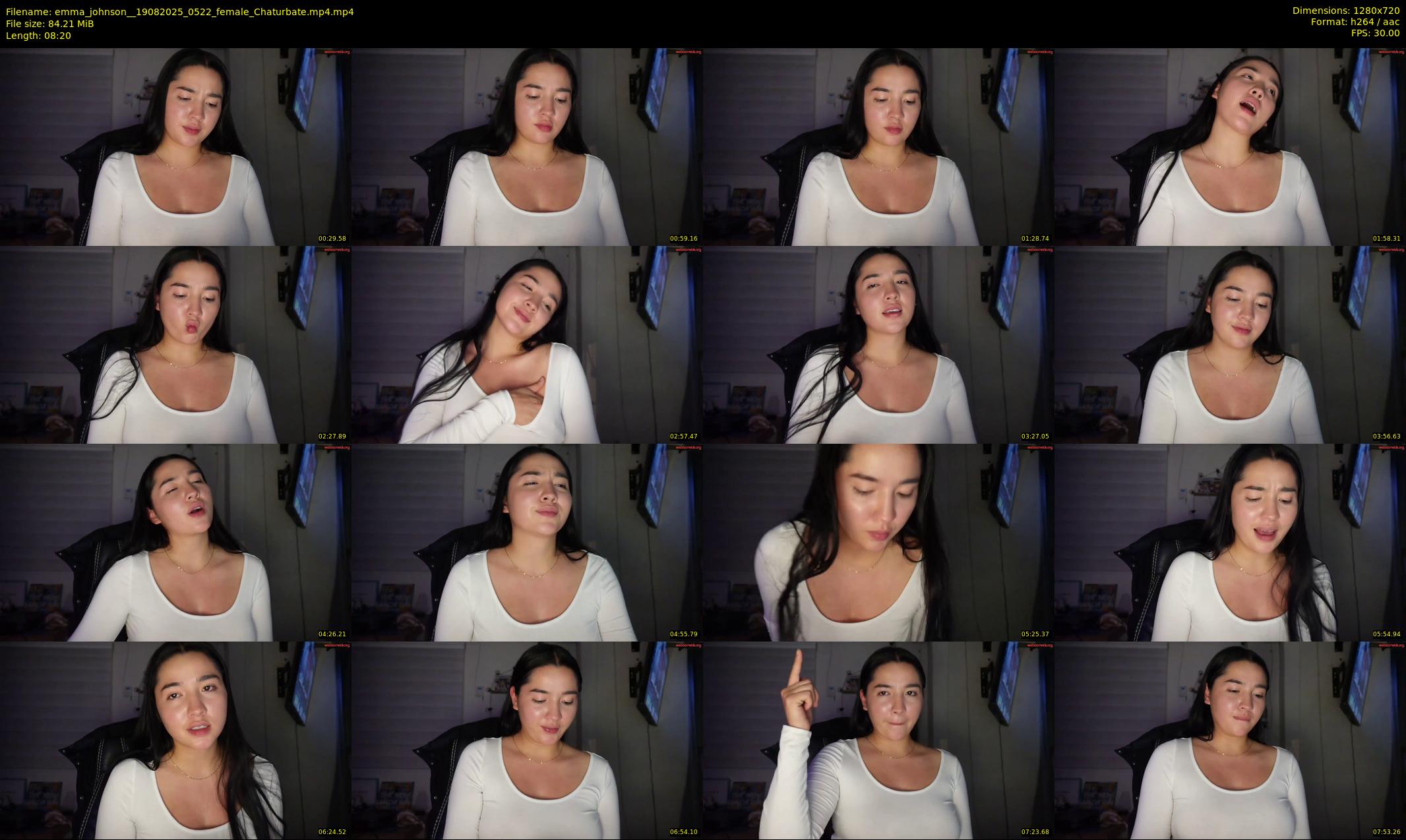 emma_johnson_ — 9 minute Chaturbate female cam show recording, 720p, Aug 19, 2025