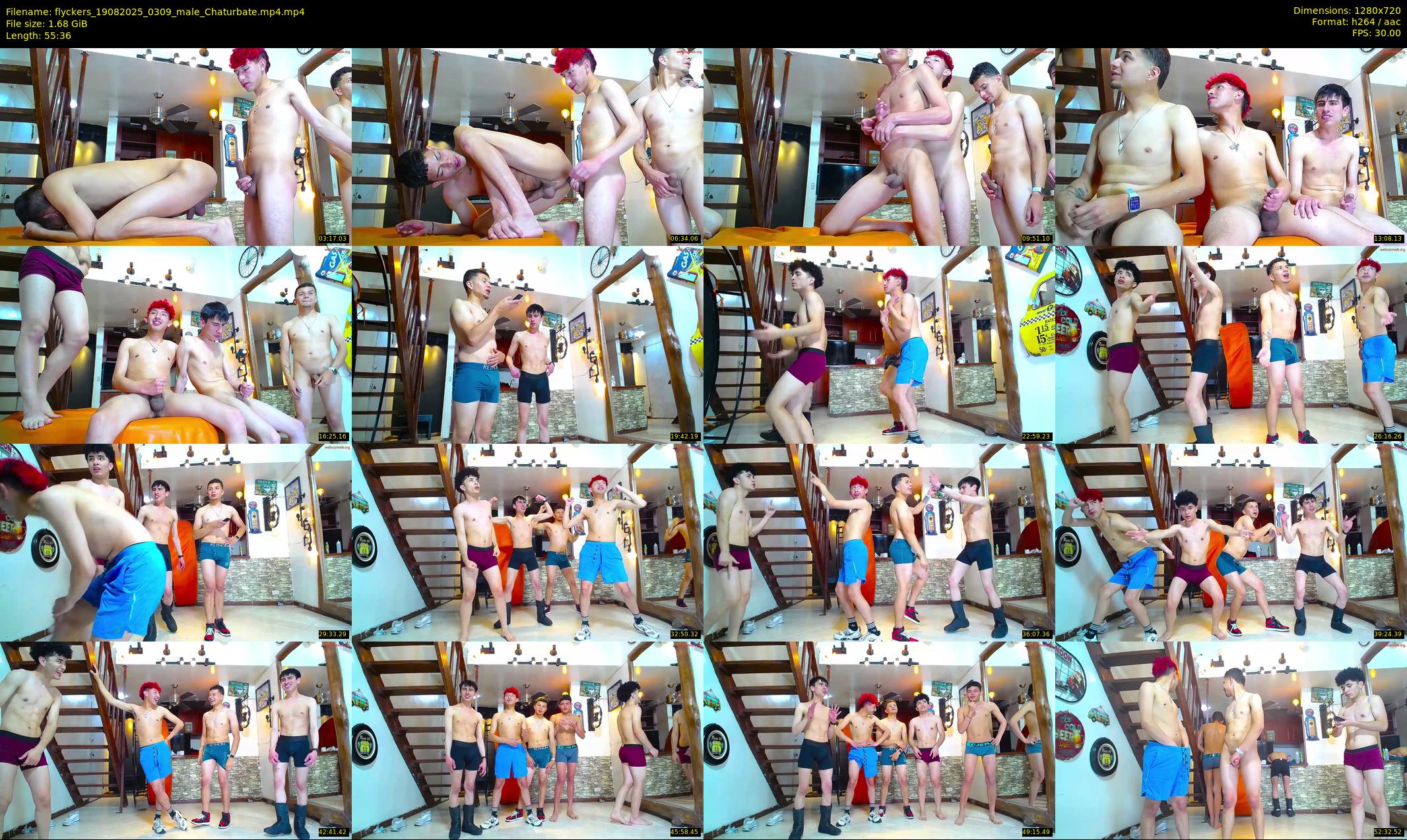 flyckers — 56 minute Chaturbate male cam show recording, 720p, Aug 19, 2025