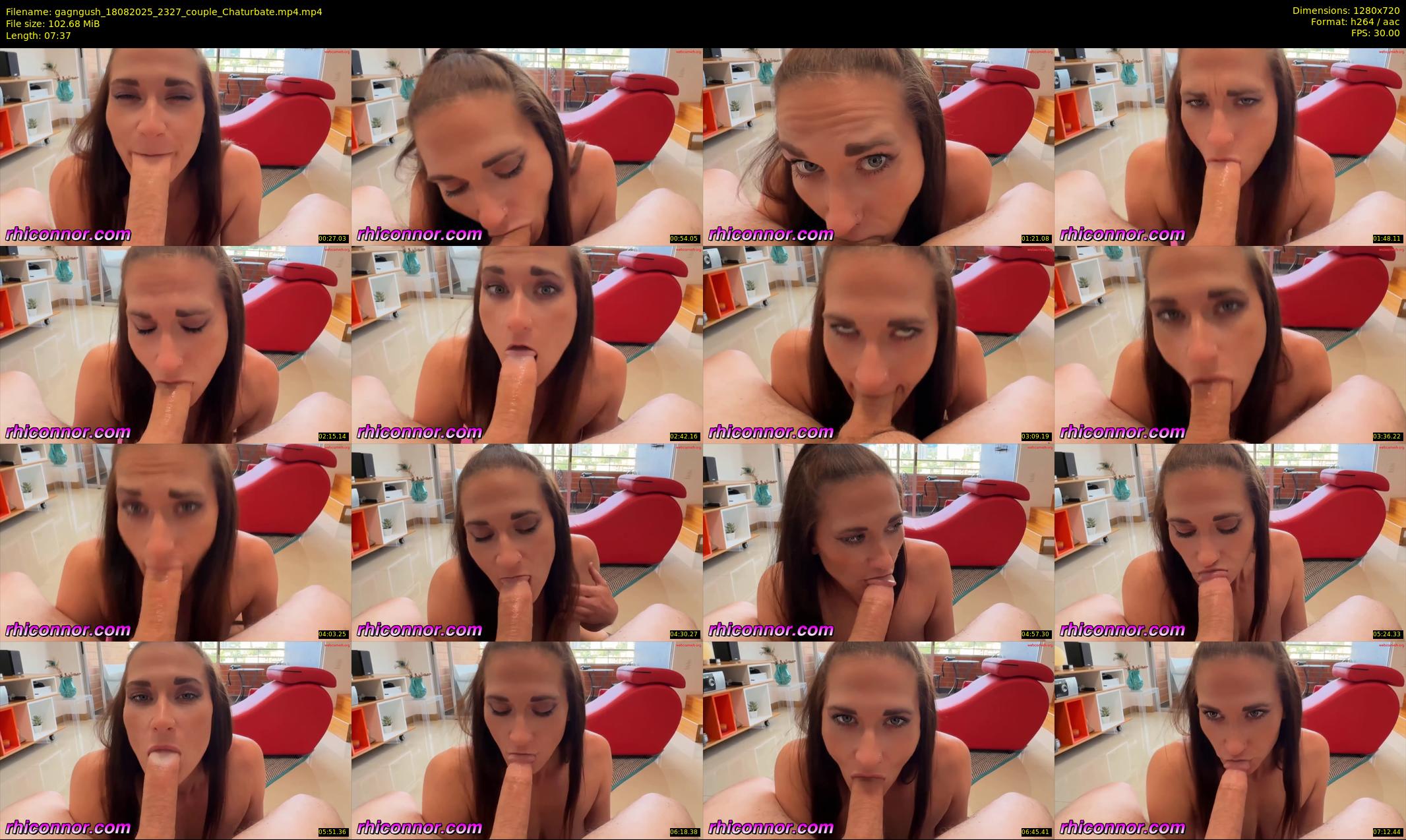 gagngush — 8 minute Chaturbate couple cam show recording, 720p, Aug 18, 2025