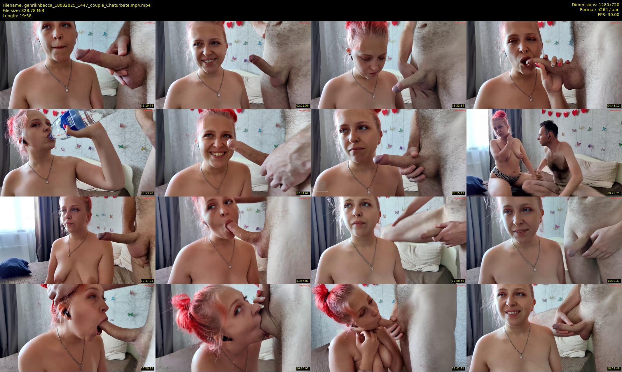 genrikhbecca — 20 minute Chaturbate couple cam show recording, 720p, Aug 18, 2025