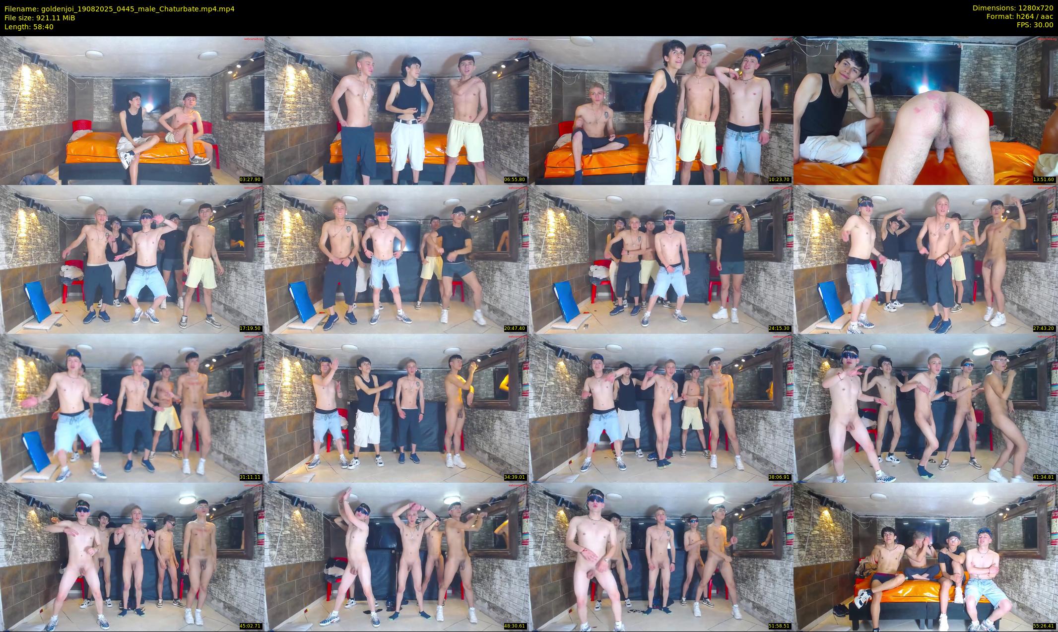 goldenjoi — 59 minute Chaturbate male cam show recording, 720p, Aug 19, 2025