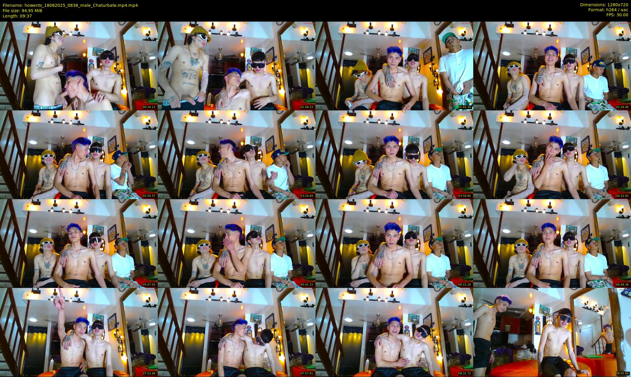 howents — 10 minute Chaturbate male cam show recording, 720p, Aug 18, 2025