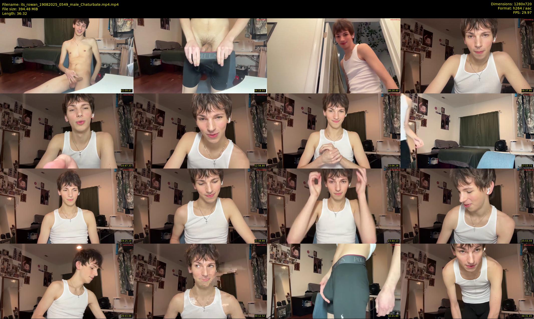 its_rowan — 37 minute Chaturbate male cam show recording, 720p, Aug 19, 2025