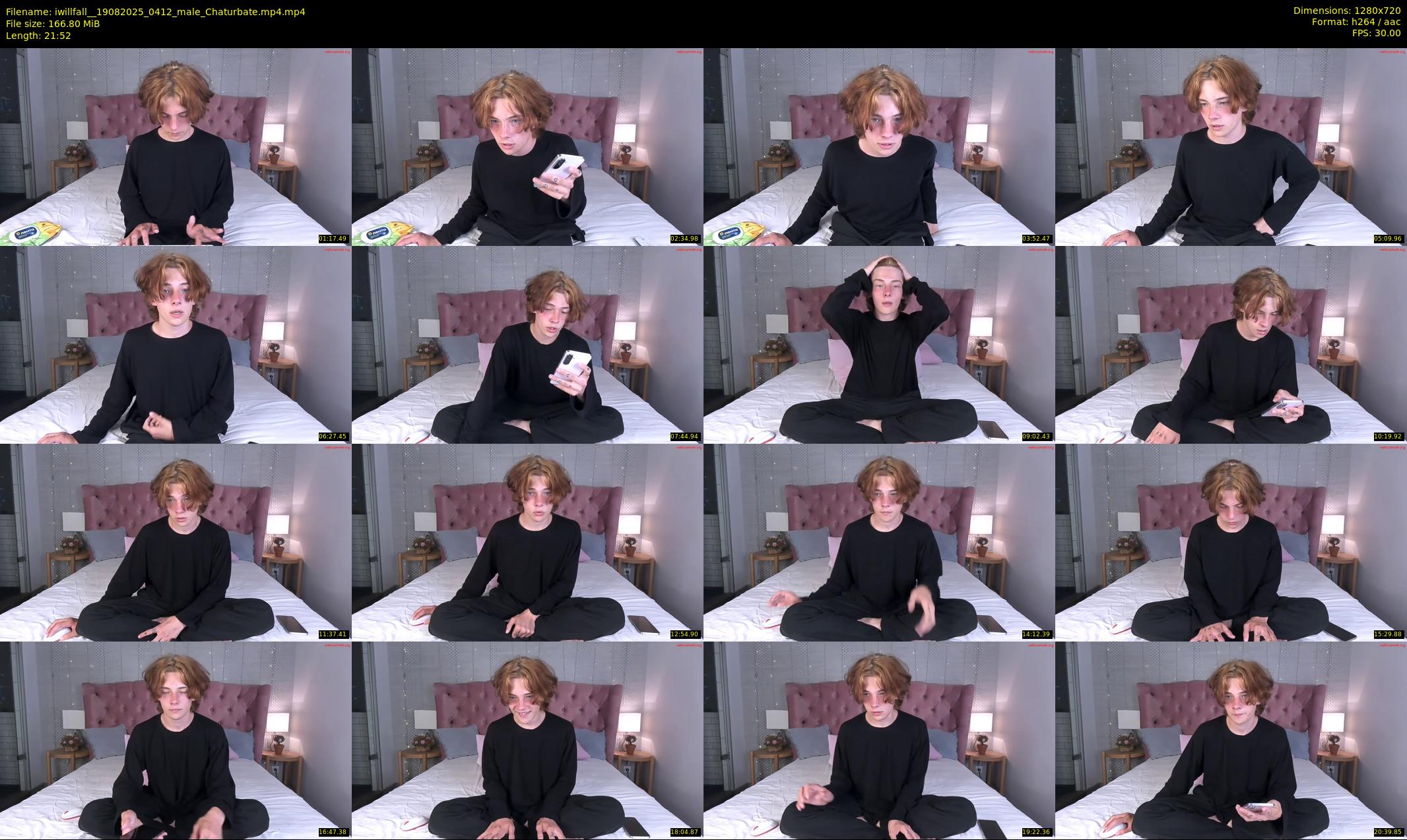 iwillfall_ — 22 minute Chaturbate male cam show recording, 720p, Aug 19, 2025