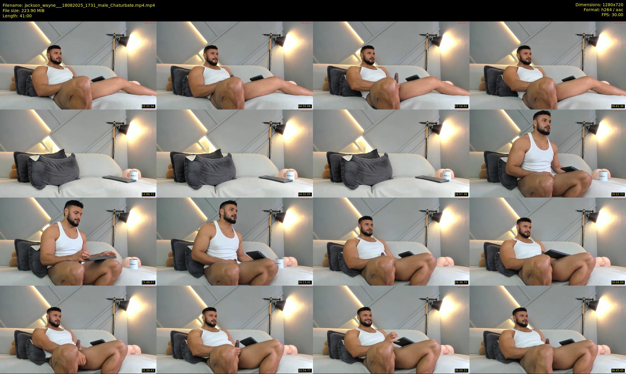 jackson_wayne__ — 41 minute Chaturbate male cam show recording, 720p, Aug 18, 2025