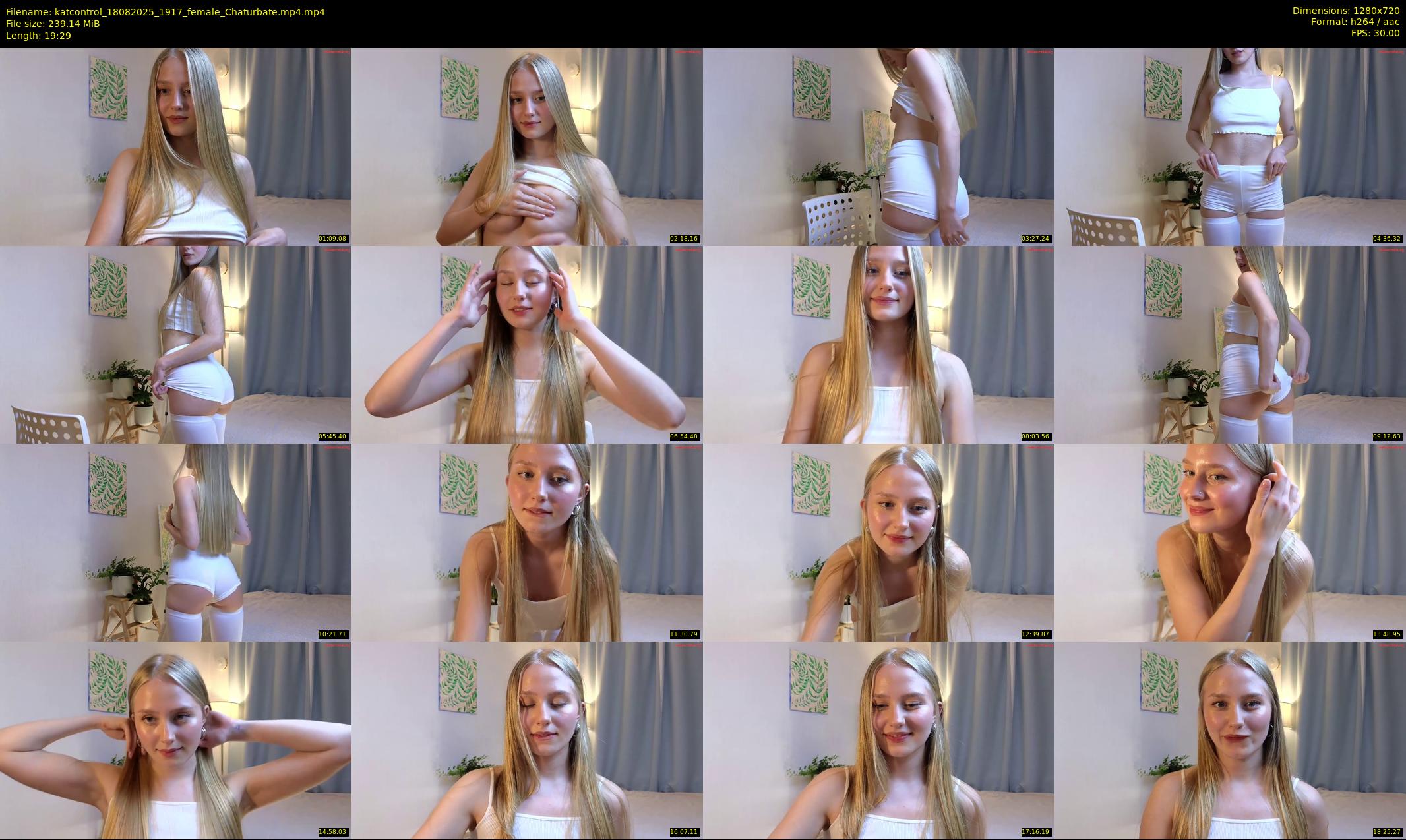 katcontrol — 20 minute Chaturbate female cam show recording, 720p, Aug 18, 2025