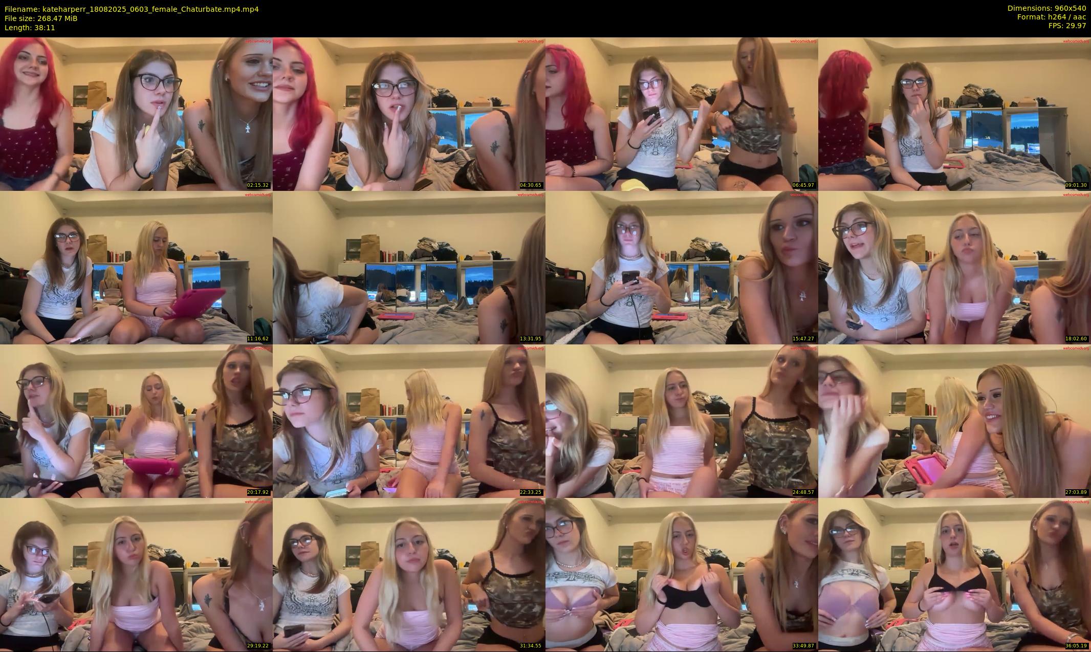 kateharperr — 39 minute Chaturbate female cam show recording, 480p, Aug 18, 2025