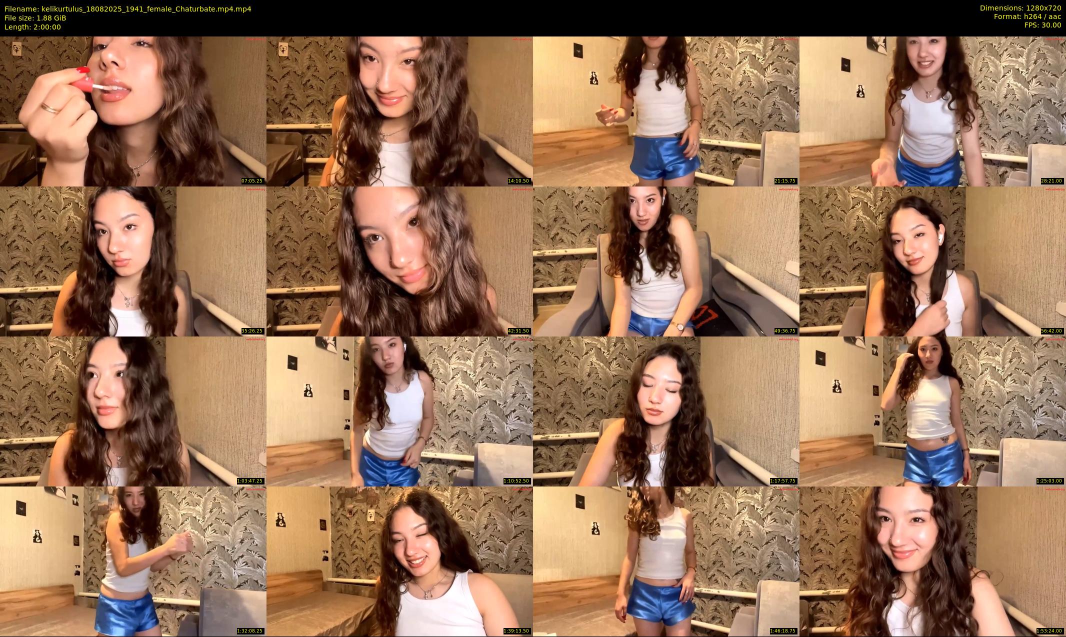 kelikurtulus — 120 minute Chaturbate female cam show recording, 720p, Aug 18, 2025