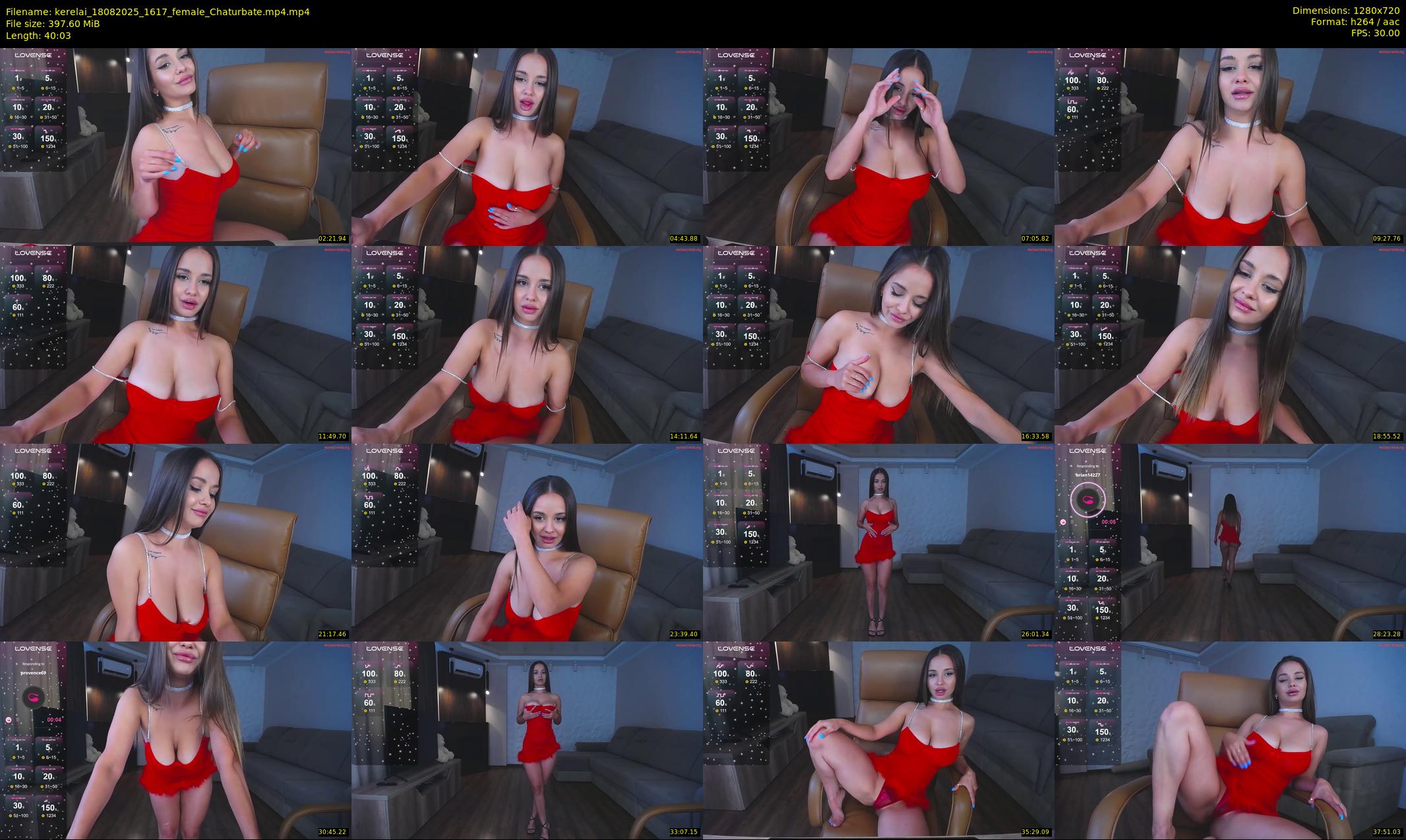 kerelai — 41 minute Chaturbate female cam show recording, 720p, Aug 18, 2025