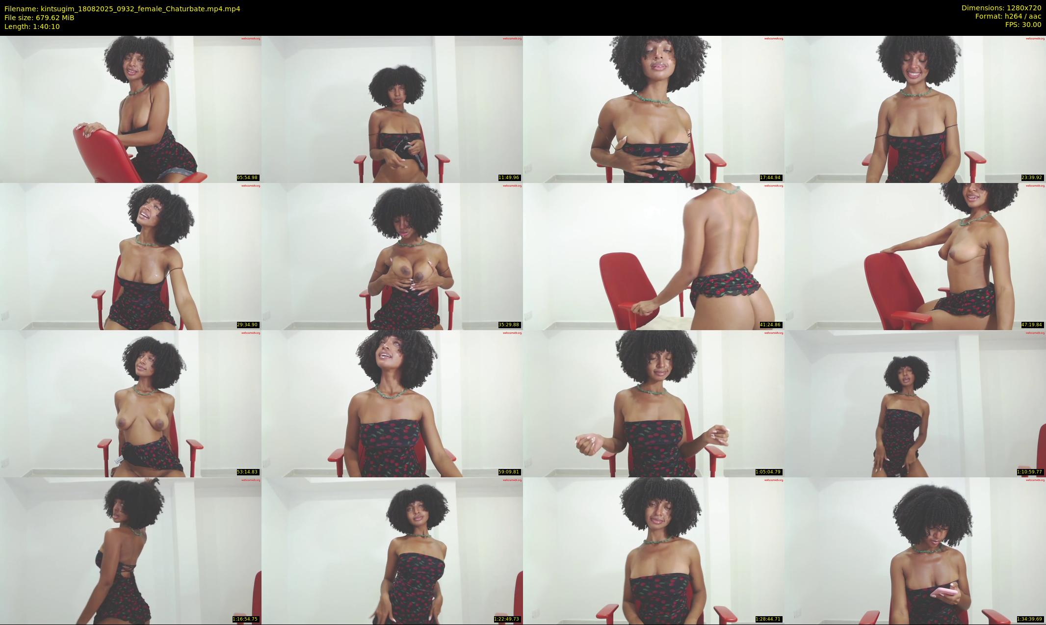 kintsugim — 101 minute Chaturbate female cam show recording, 720p, Aug 18, 2025
