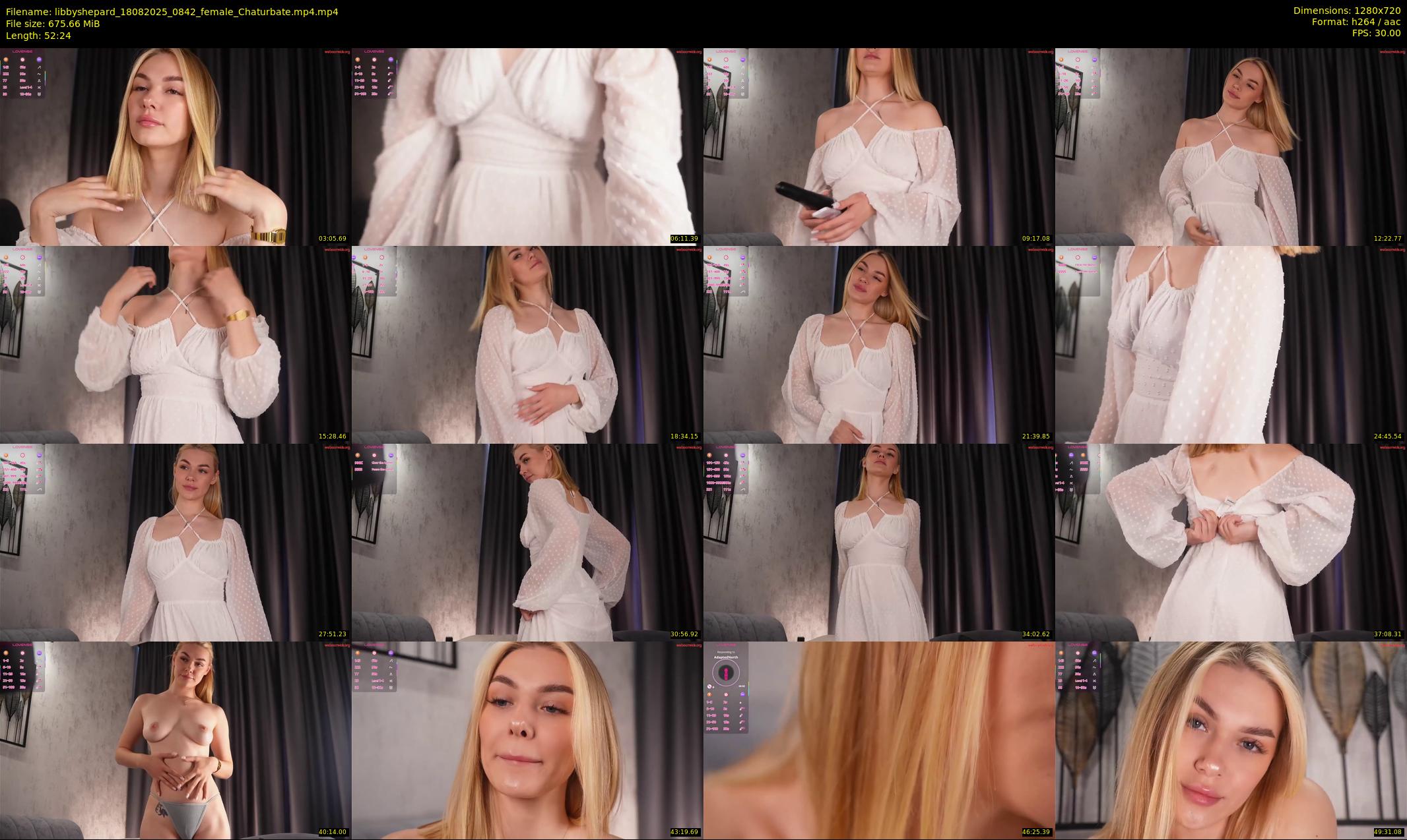 libbyshepard — 53 minute Chaturbate female cam show recording, 720p, Aug 18, 2025