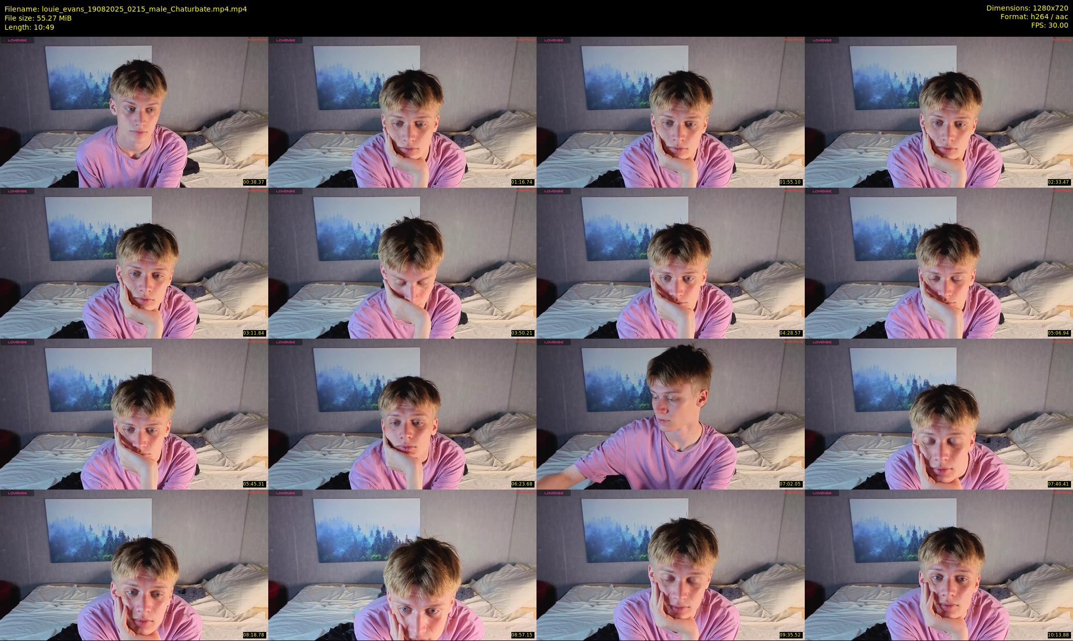 louie_evans — 11 minute Chaturbate male cam show recording, 720p, Aug 19, 2025