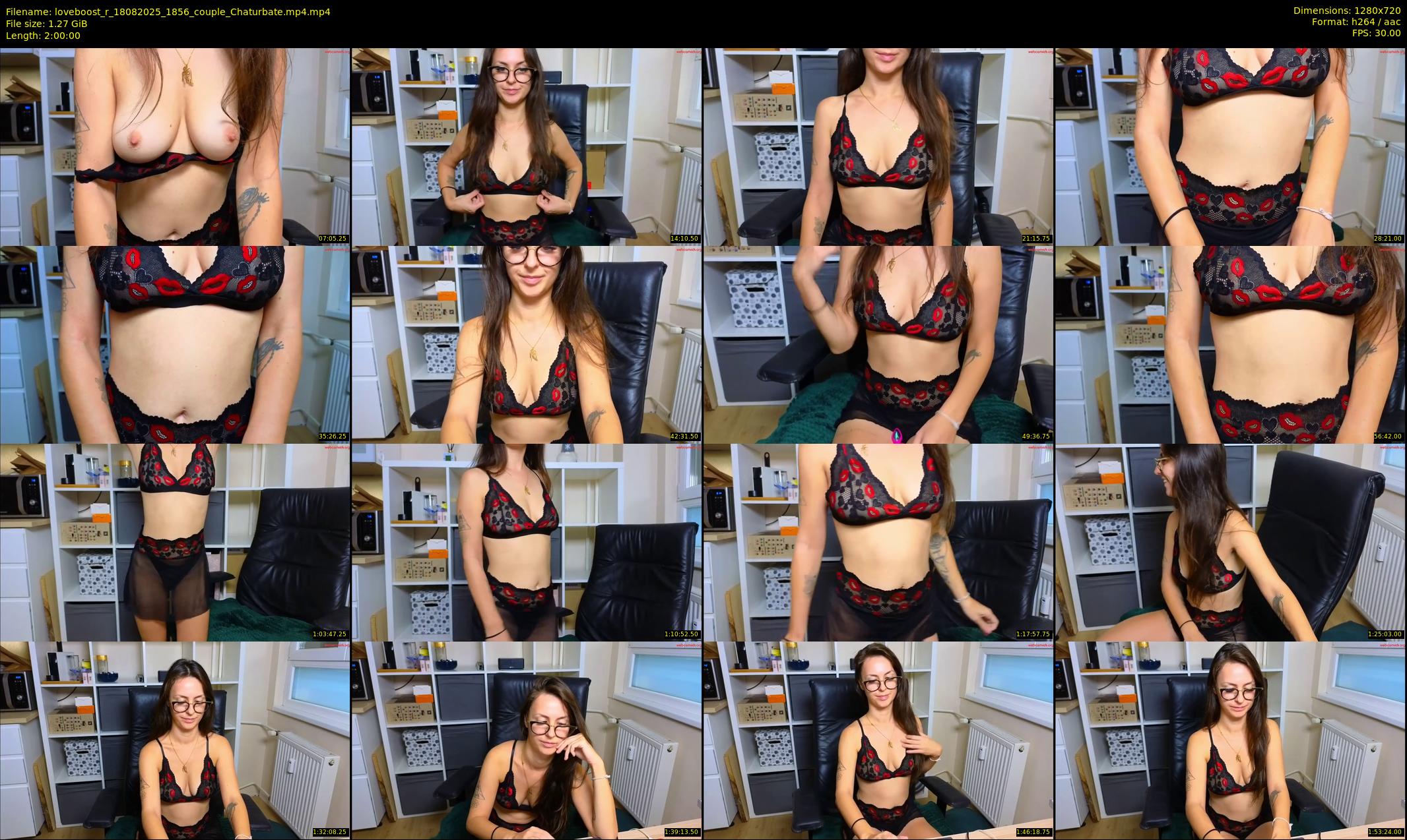 loveboost_r — 120 minute Chaturbate couple cam show recording, 720p, Aug 18, 2025