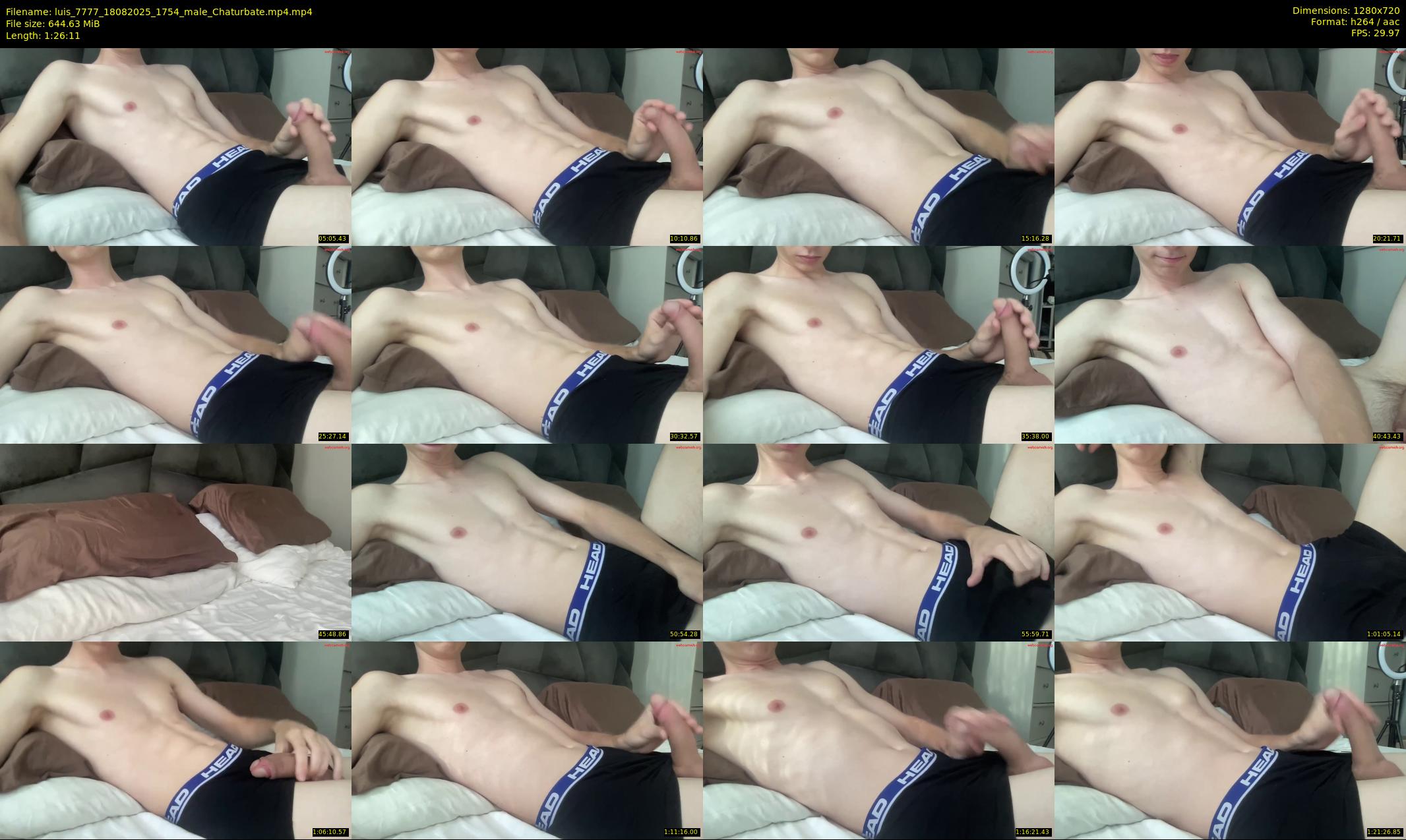 luis_7777 — 87 minute Chaturbate male cam show recording, 720p, Aug 18, 2025