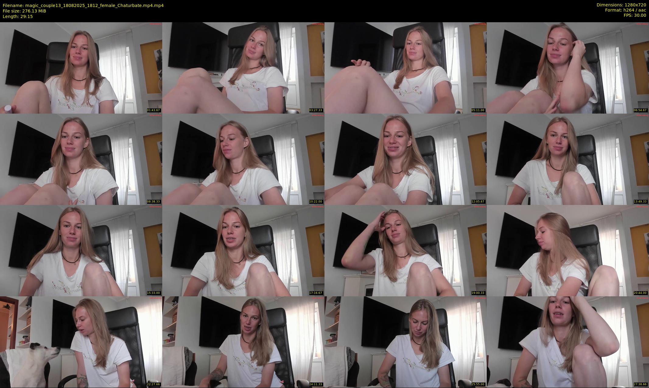 magic_couple13 — 30 minute Chaturbate couple cam show recording, 720p, Aug 18, 2025
