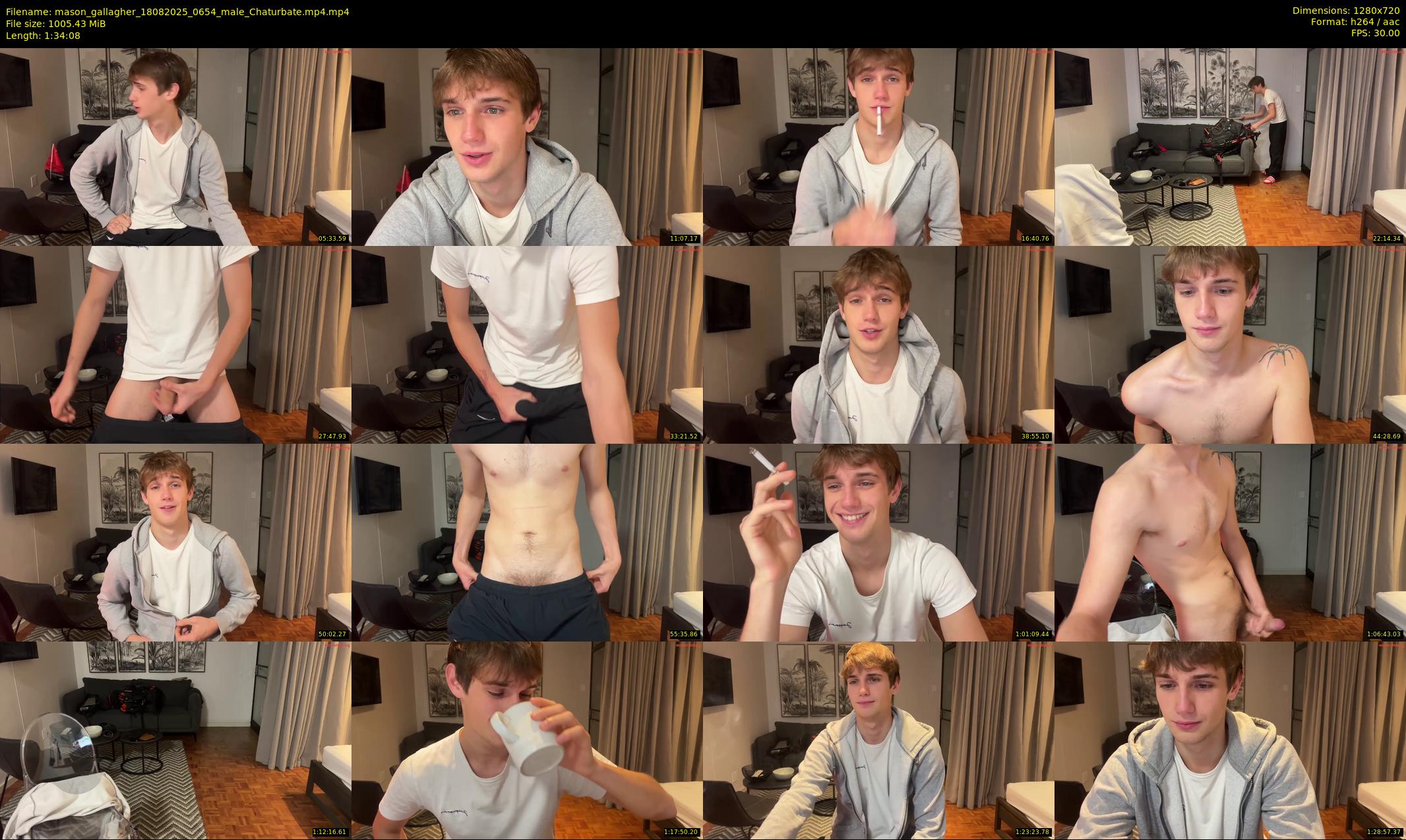 mason_gallagher — 95 minute Chaturbate male cam show recording, 720p, Aug 18, 2025