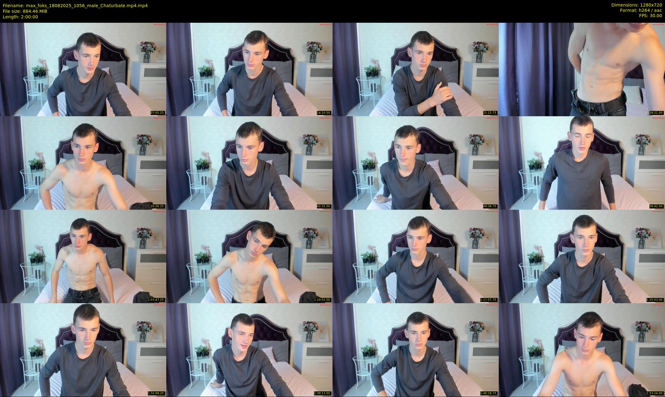 max_foks — 120 minute Chaturbate male cam show recording, 720p, Aug 18, 2025