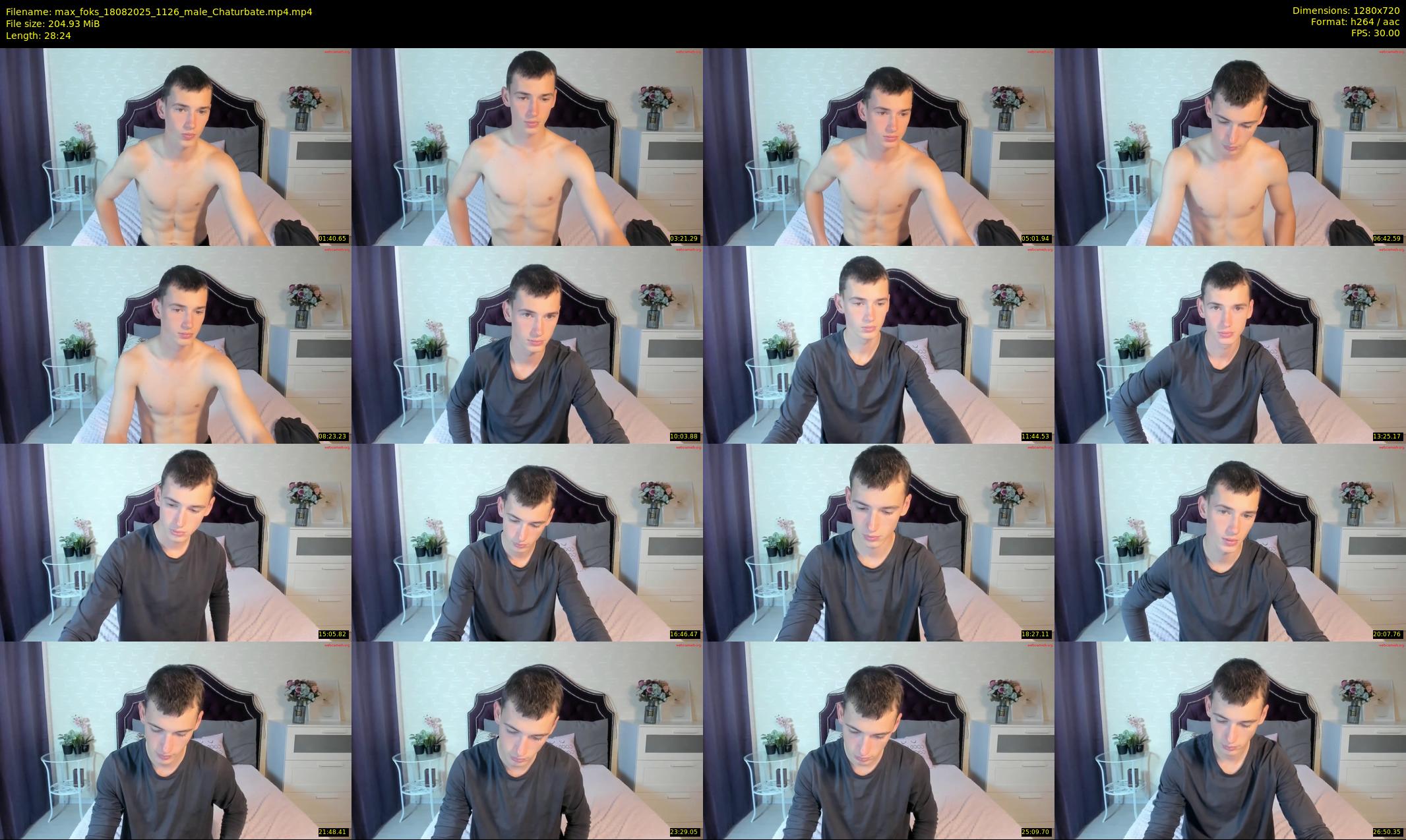 max_foks — 29 minute Chaturbate male cam show recording, 720p, Aug 18, 2025