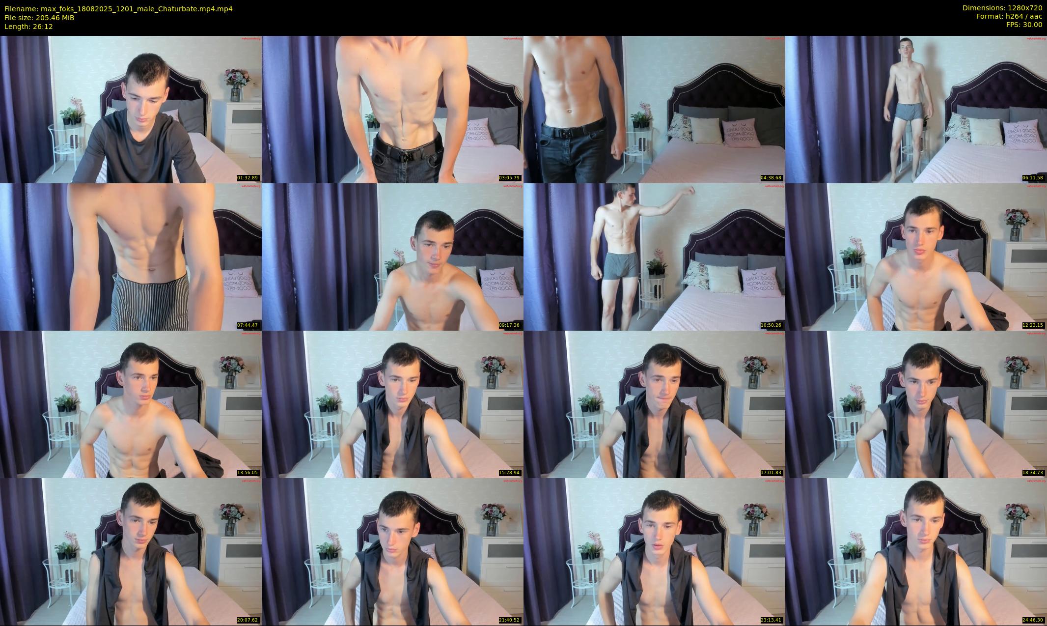 max_foks — 27 minute Chaturbate male cam show recording, 720p, Aug 18, 2025
