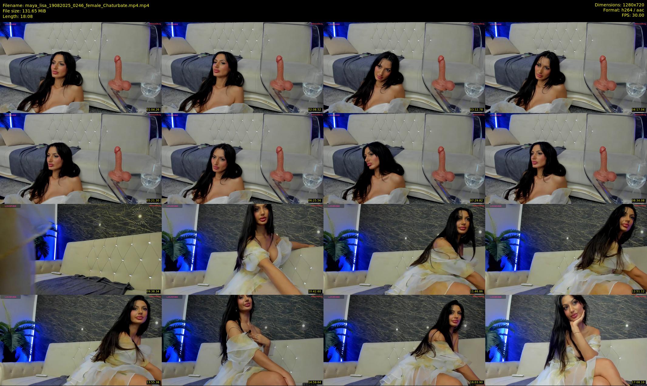 maya_lisa — 19 minute Chaturbate female cam show recording, 720p, Aug 19, 2025