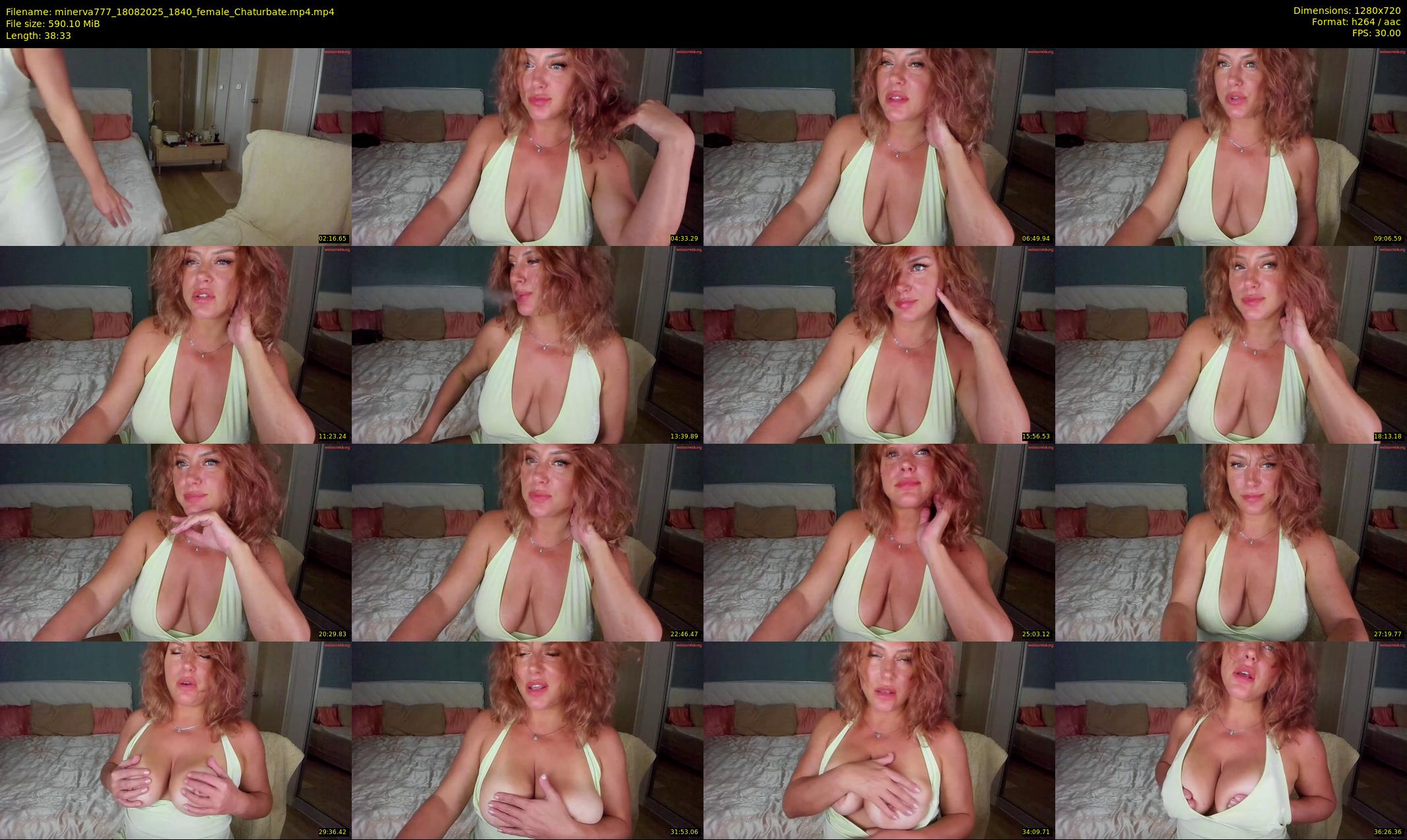 minerva777 — 39 minute Chaturbate female cam show recording, 720p, Aug 18, 2025