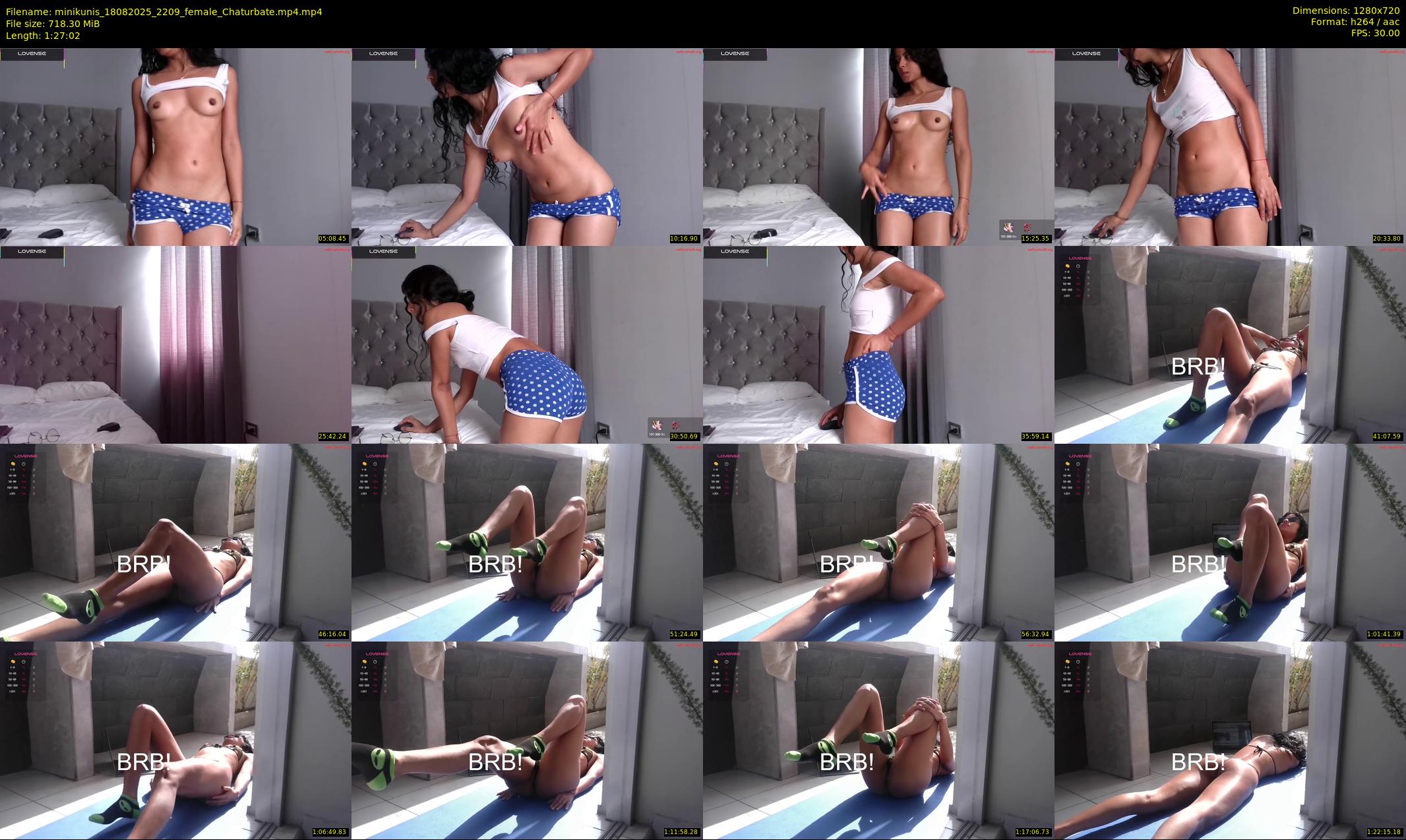 minikunis — 88 minute Chaturbate couple cam show recording, 720p, Aug 18, 2025