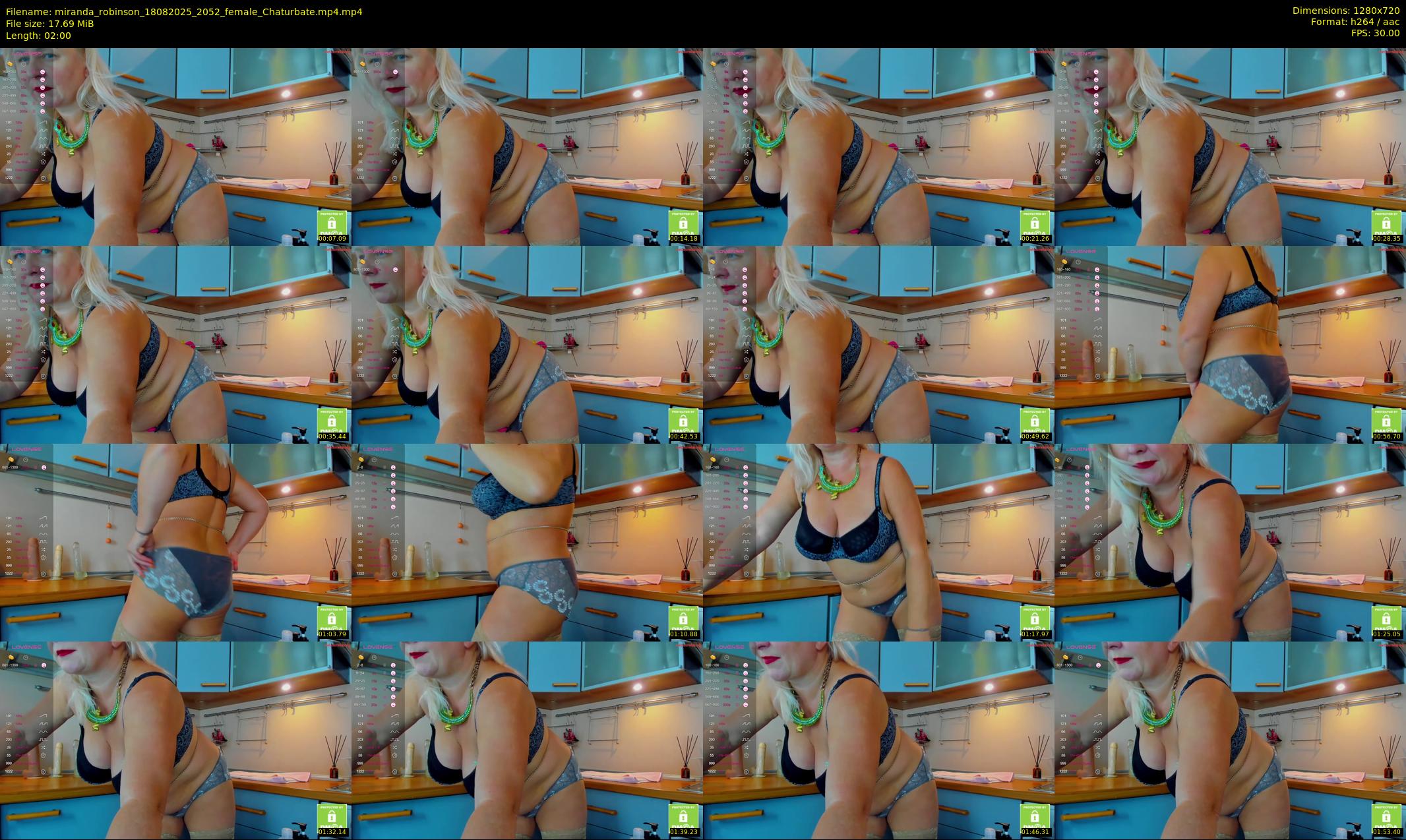 miranda_robinson — 2 minute Chaturbate female cam show recording, 720p, Aug 18, 2025